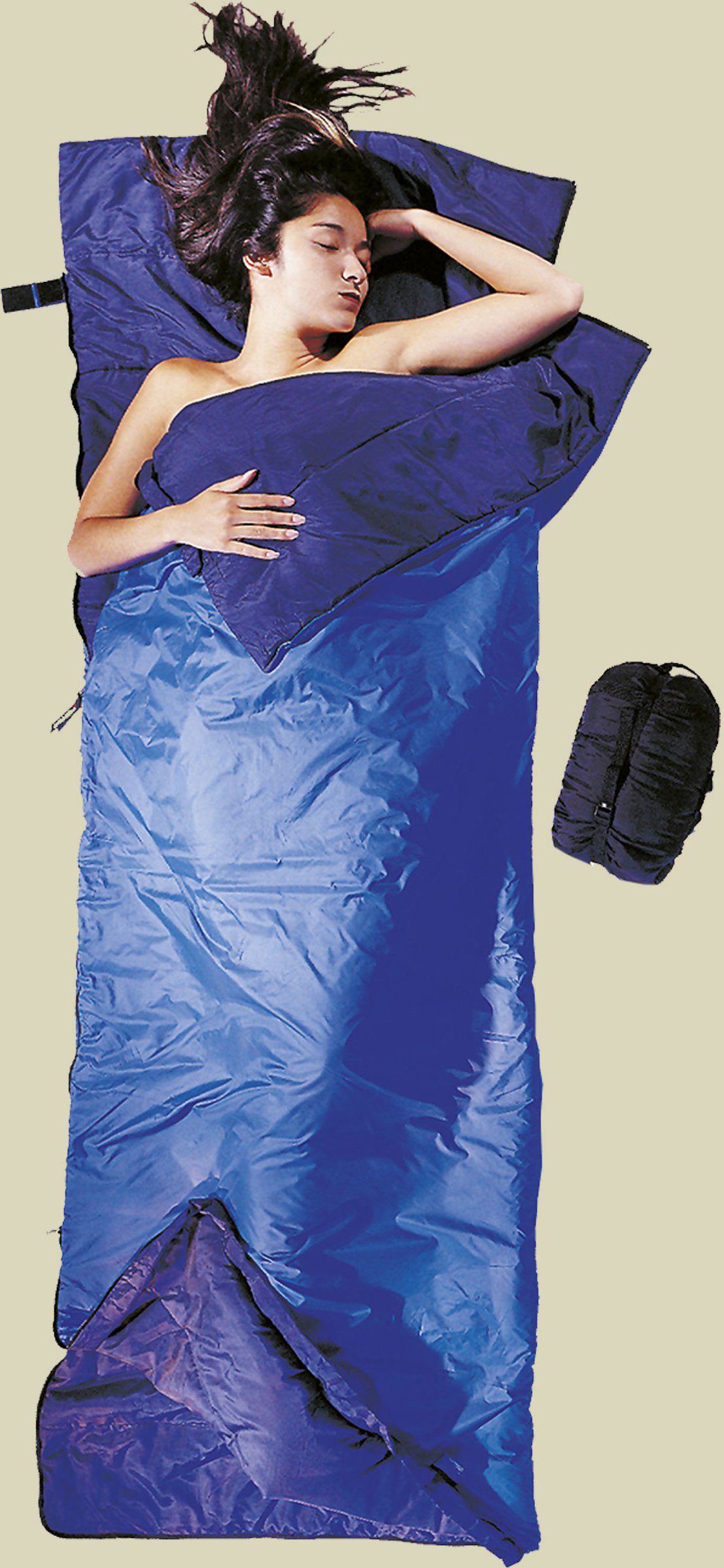 Tropic Traveler Silk bis Körpergröße 200 cm large Farbe royal blue/tuareg