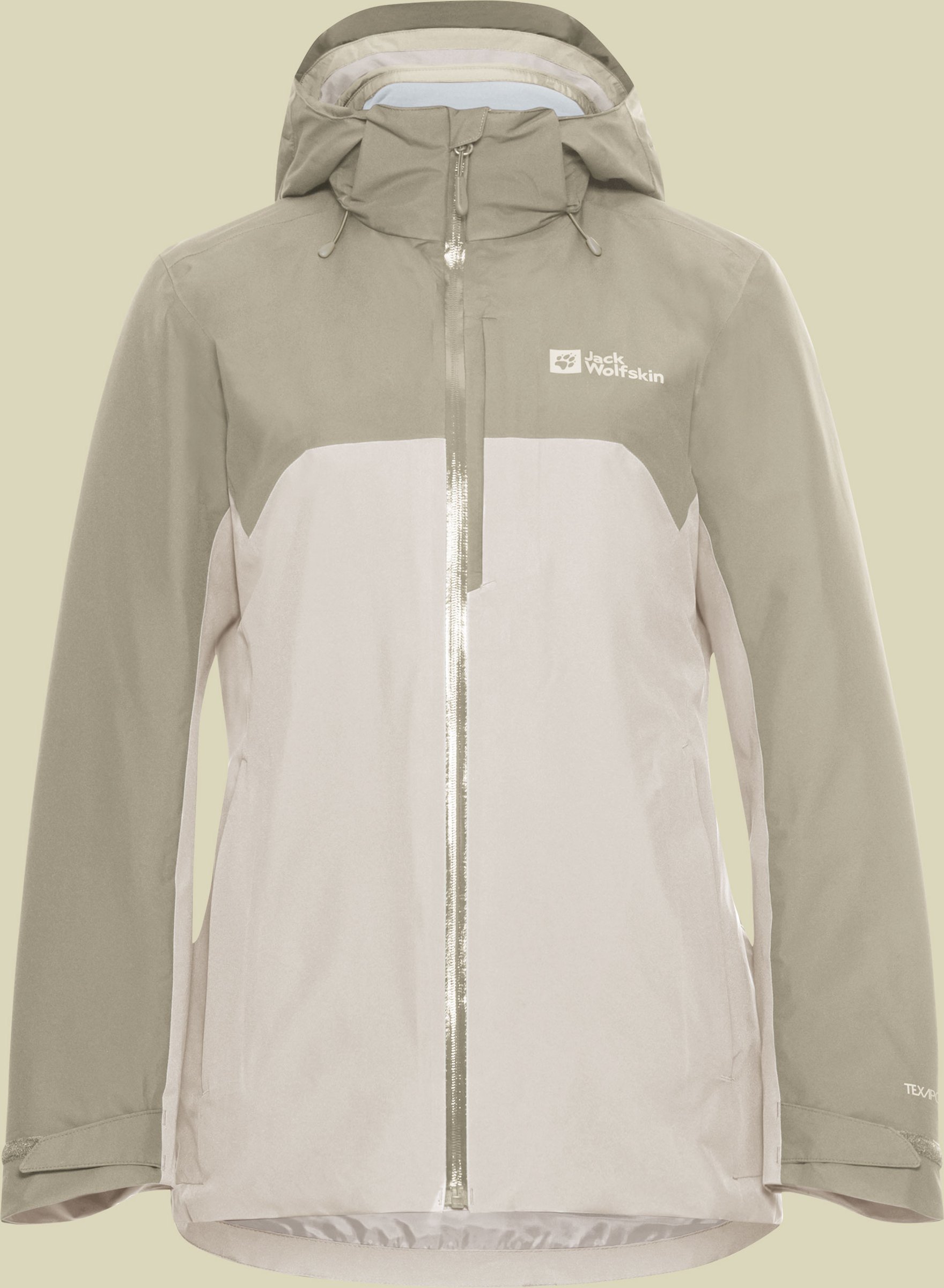 Hunberg 3in1 Jkt Women M beige- pale sand