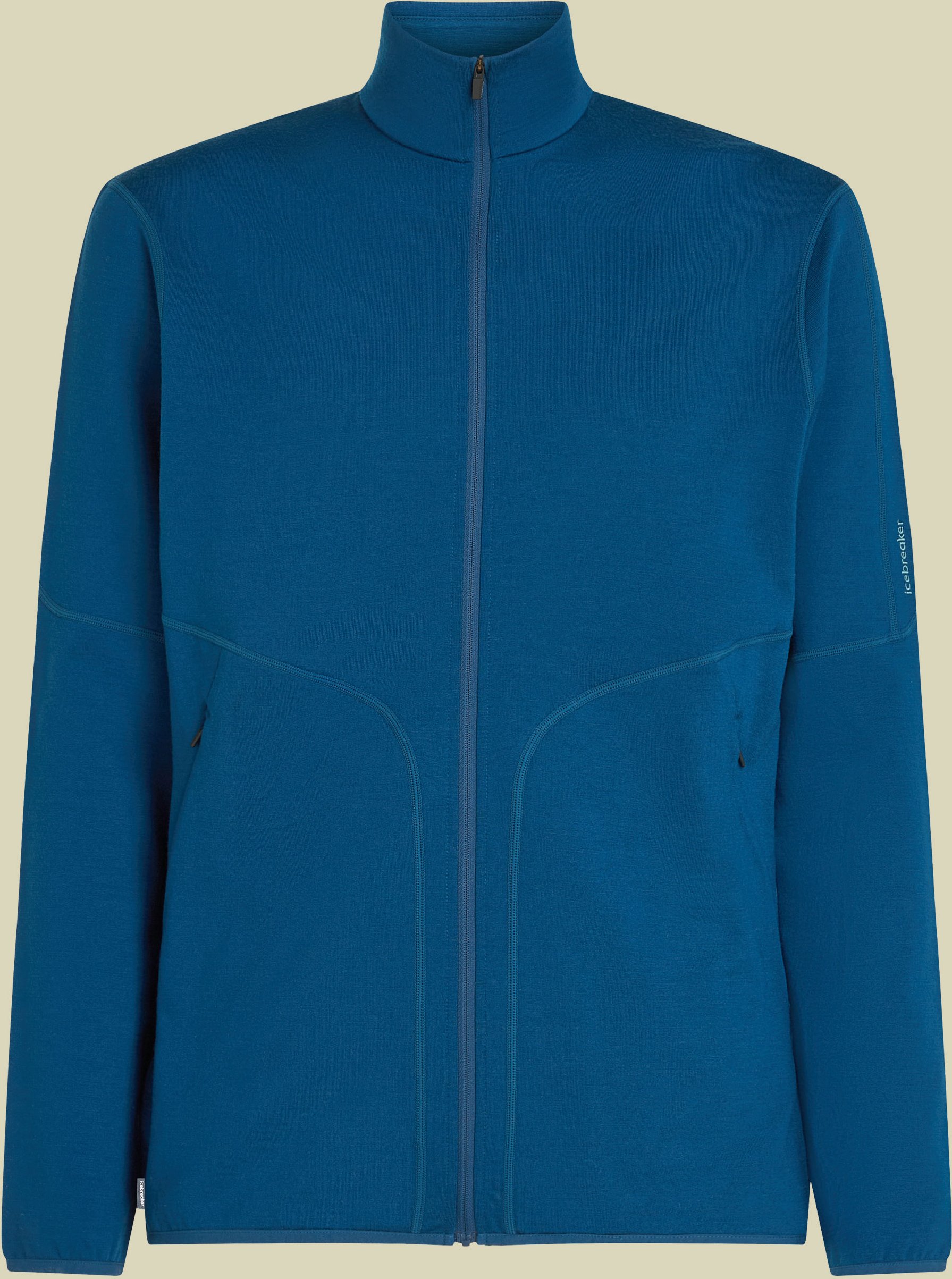 Thumbnail - Merino 560 Realfleece Elemental II LS Zip Men blau XXL - atlantis