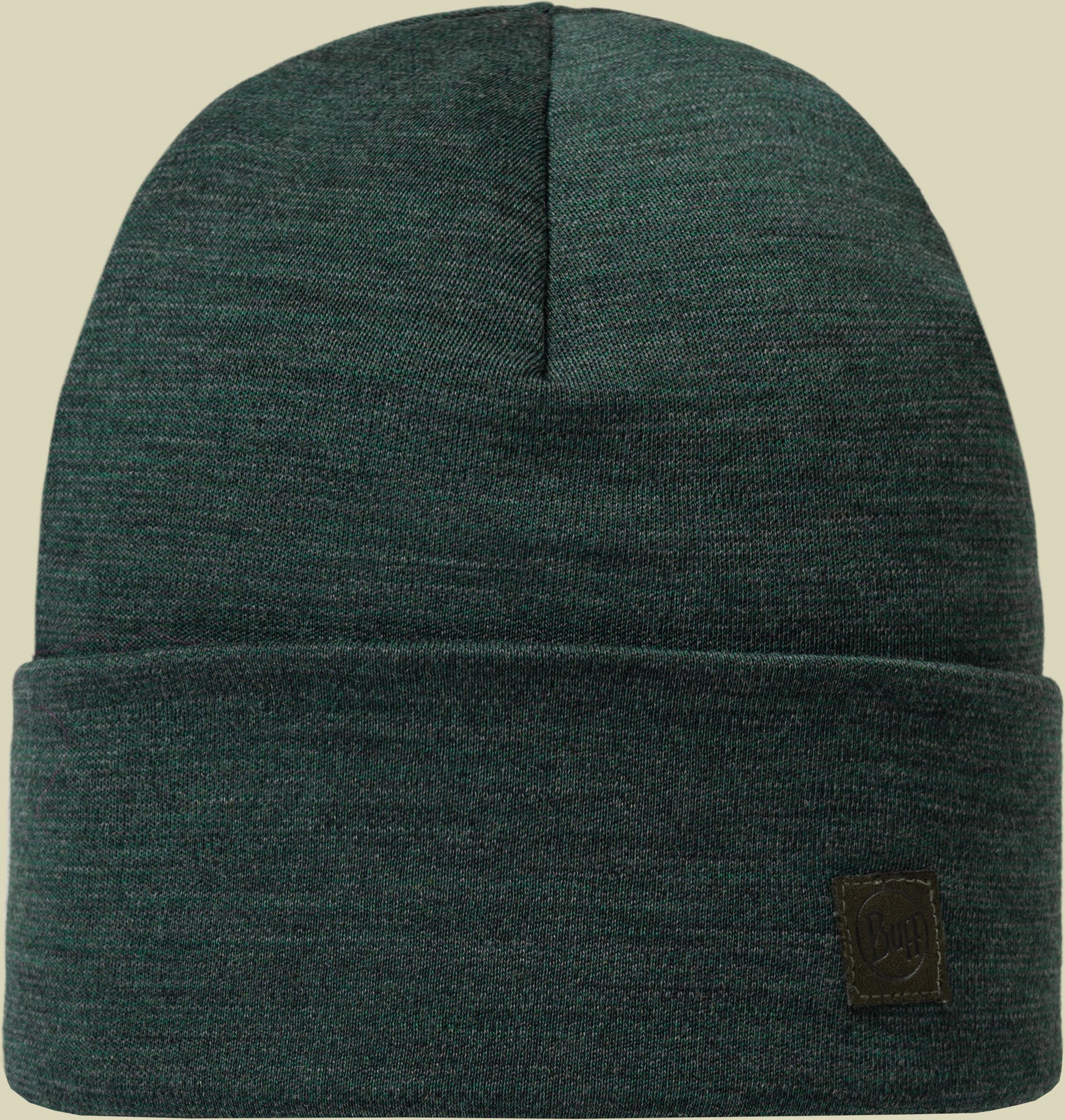 Heavyweight Merino Wool Hat grün - solid forest