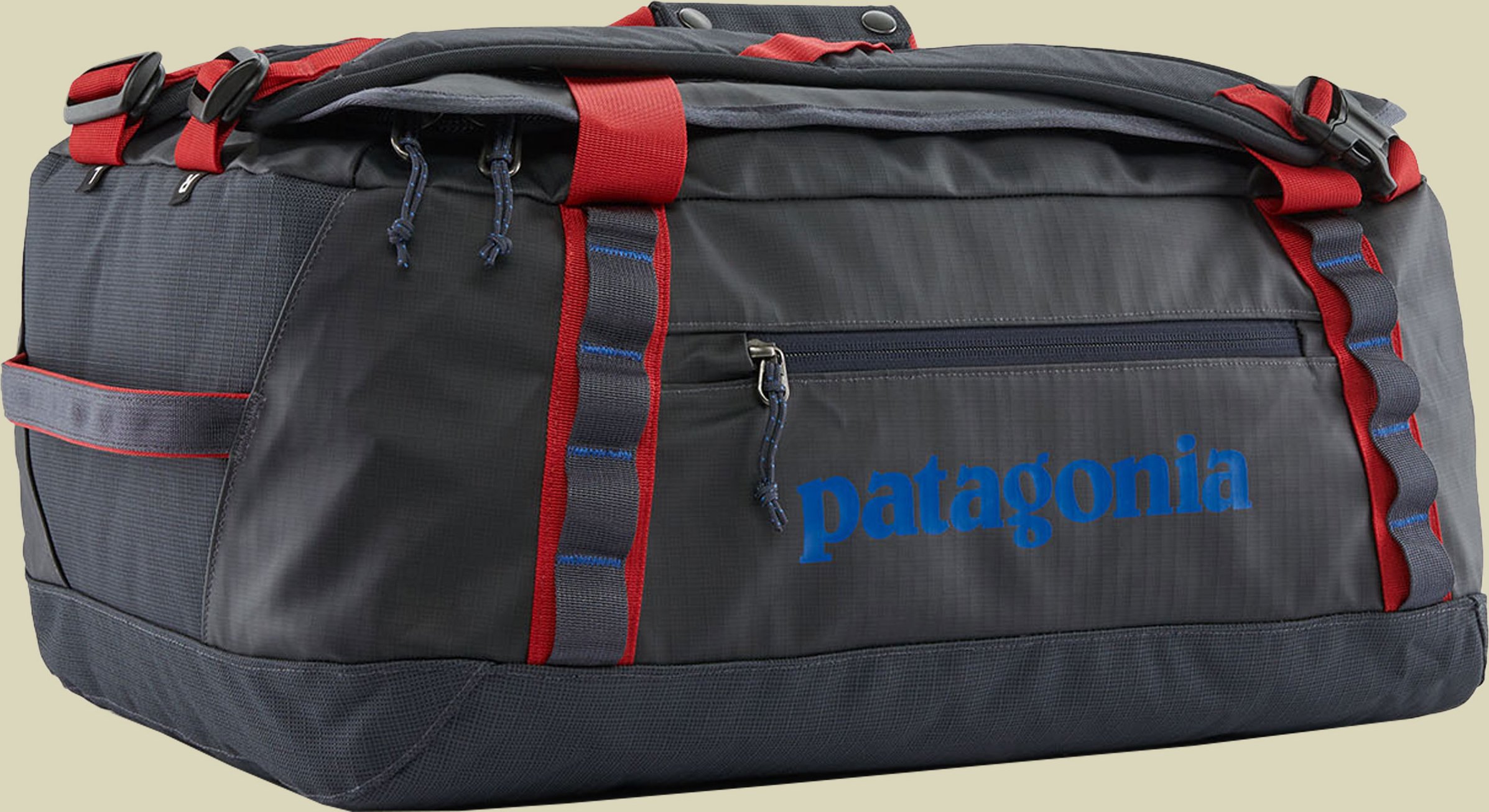 Black Hole Duffel 40L 40L blau 5 - smolder blue w/amanita red