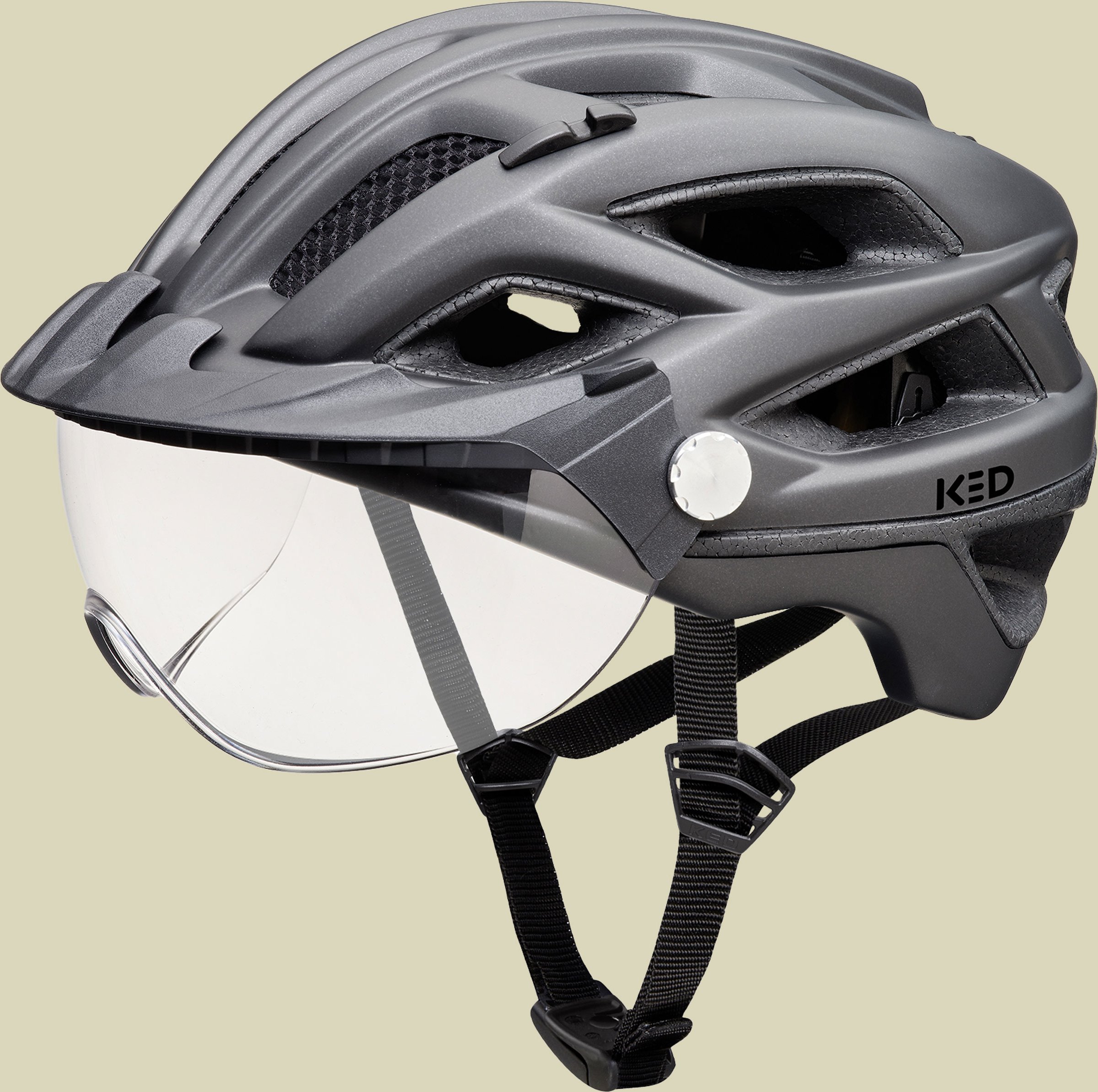 Covis Lite Kopfumfang M 52-58 cm Farbe black matt