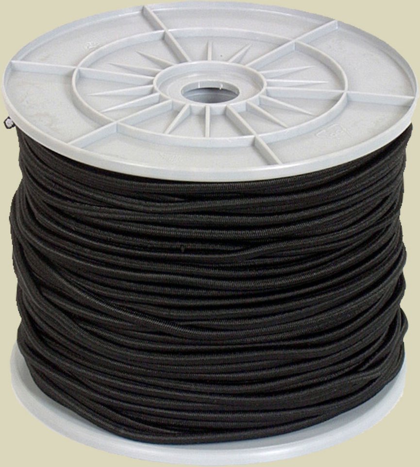 Thumbnail - Relags Gummiseil 10m Länge 10 m Farbe schwarz