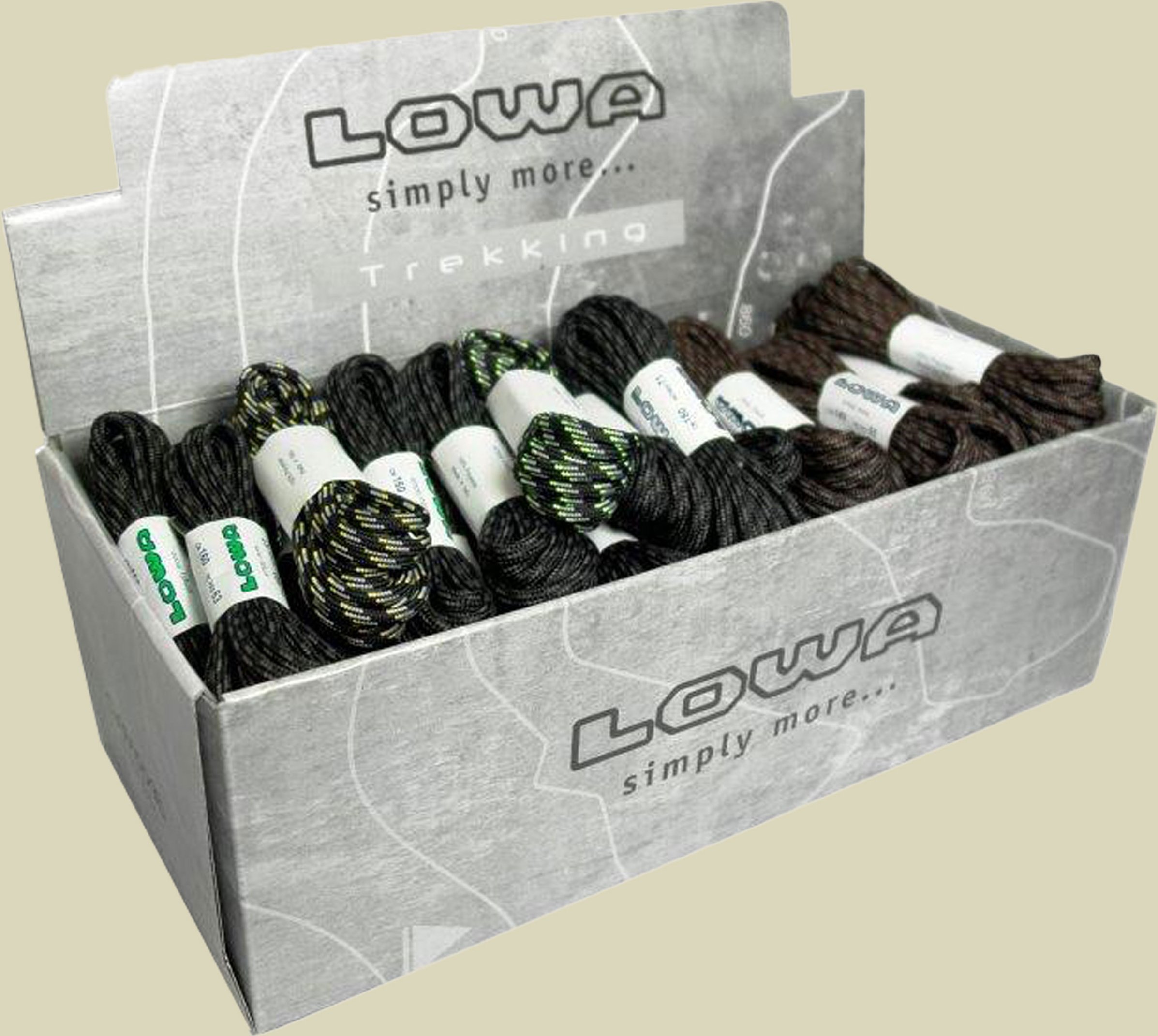 Lowa Trekking Schnürsenkel brown 180 cm