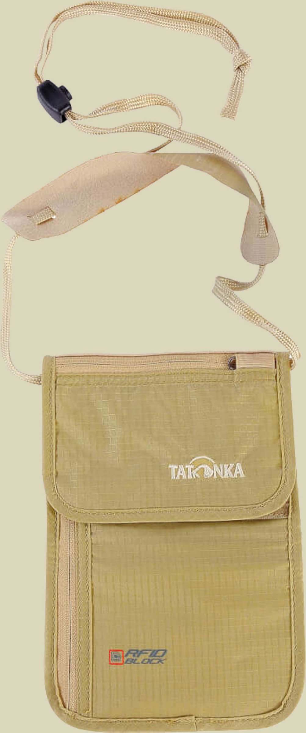 Skin Neck Pouch RFID B one size beige