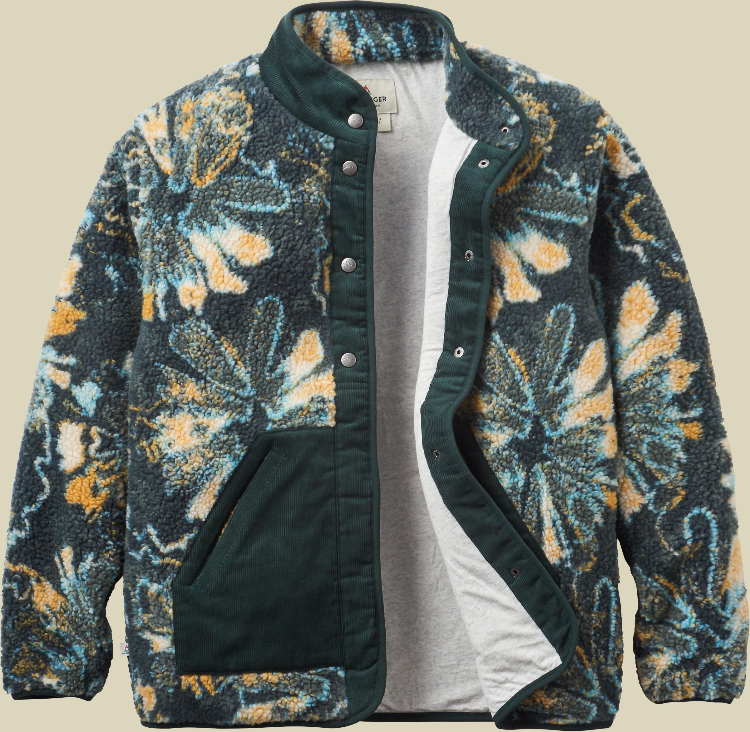 Clover 2.0 Recycled Sherpa Fleece Women XS grün - frost dark fern