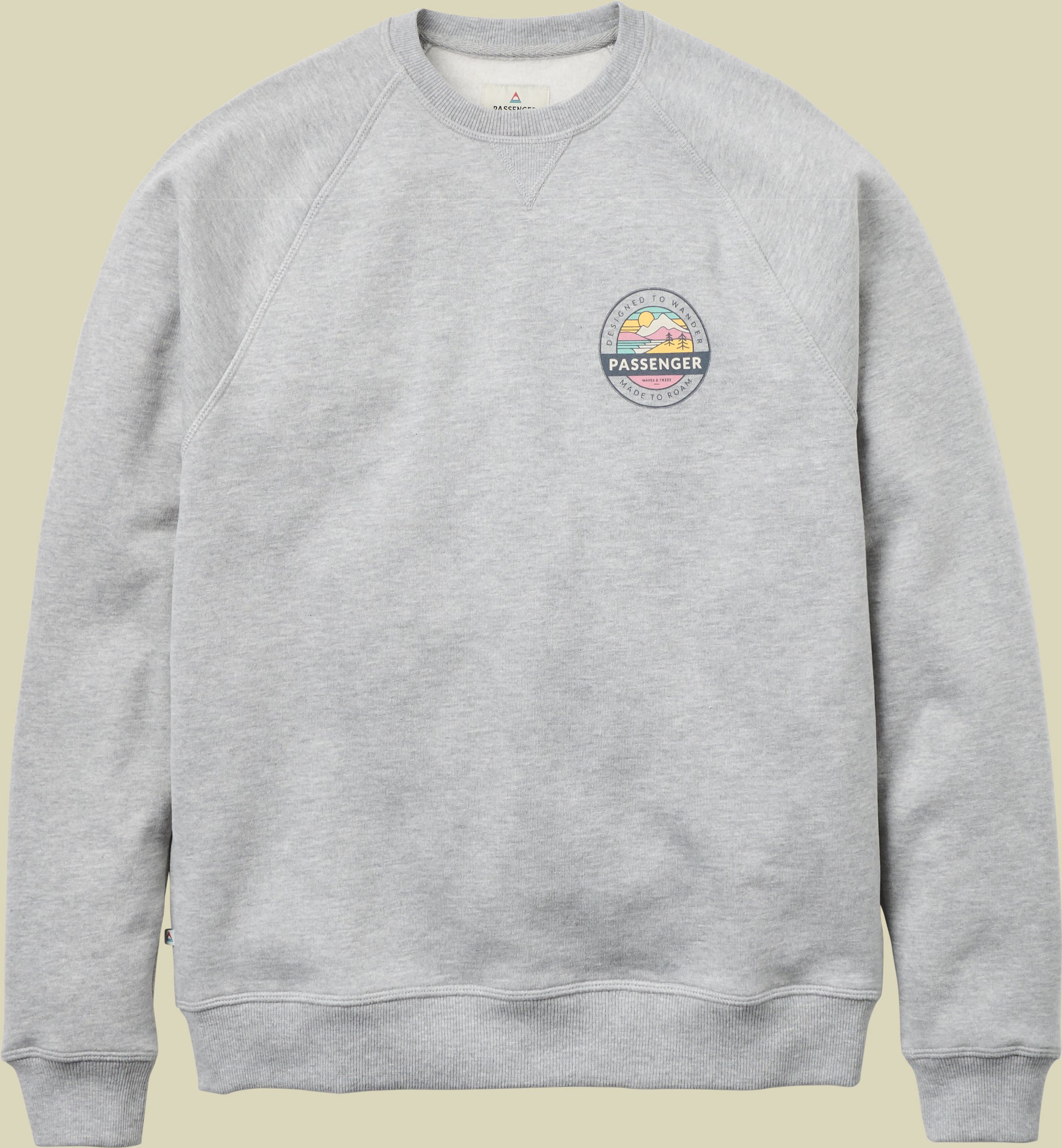 Odyssey Organic Cotton Sweatshirt Men L grau - mid grey marl