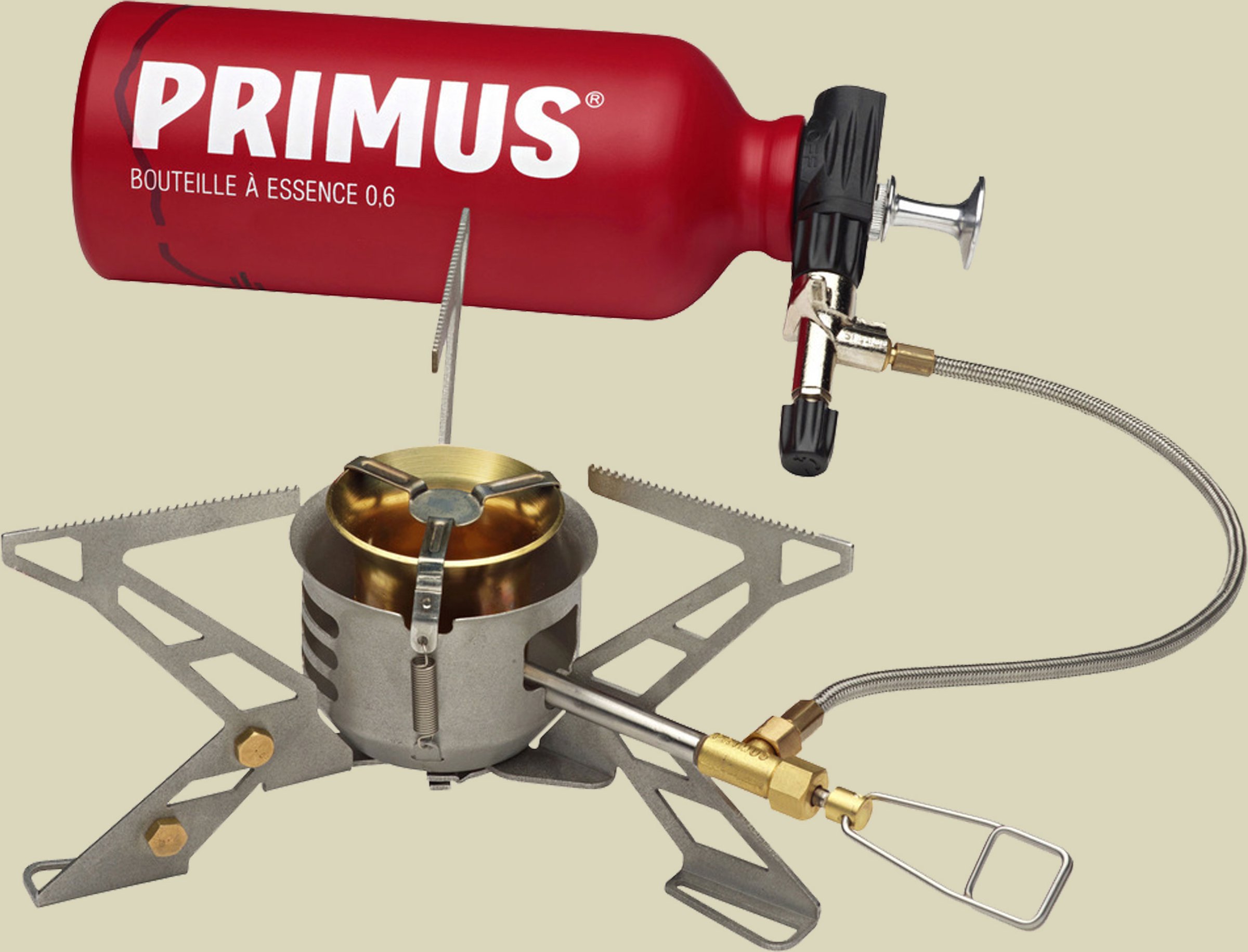 OmniFuel II mit Brennstoffflasche