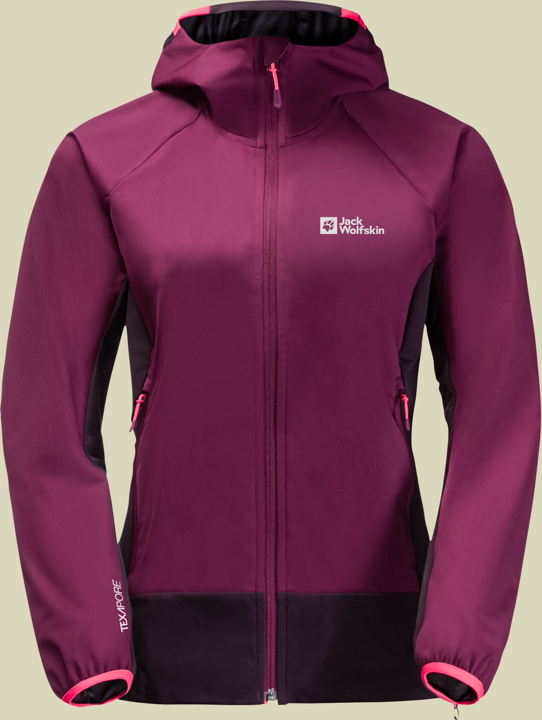 Eagle Peak II Hoody Women Größe S Farbe wild berry