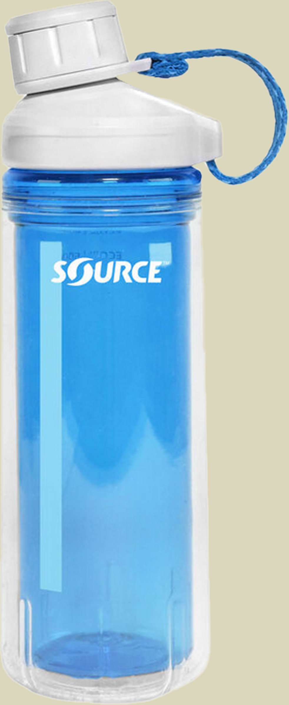 Eco Tritan double wall Volumen 0,6 Farbe bayou blue