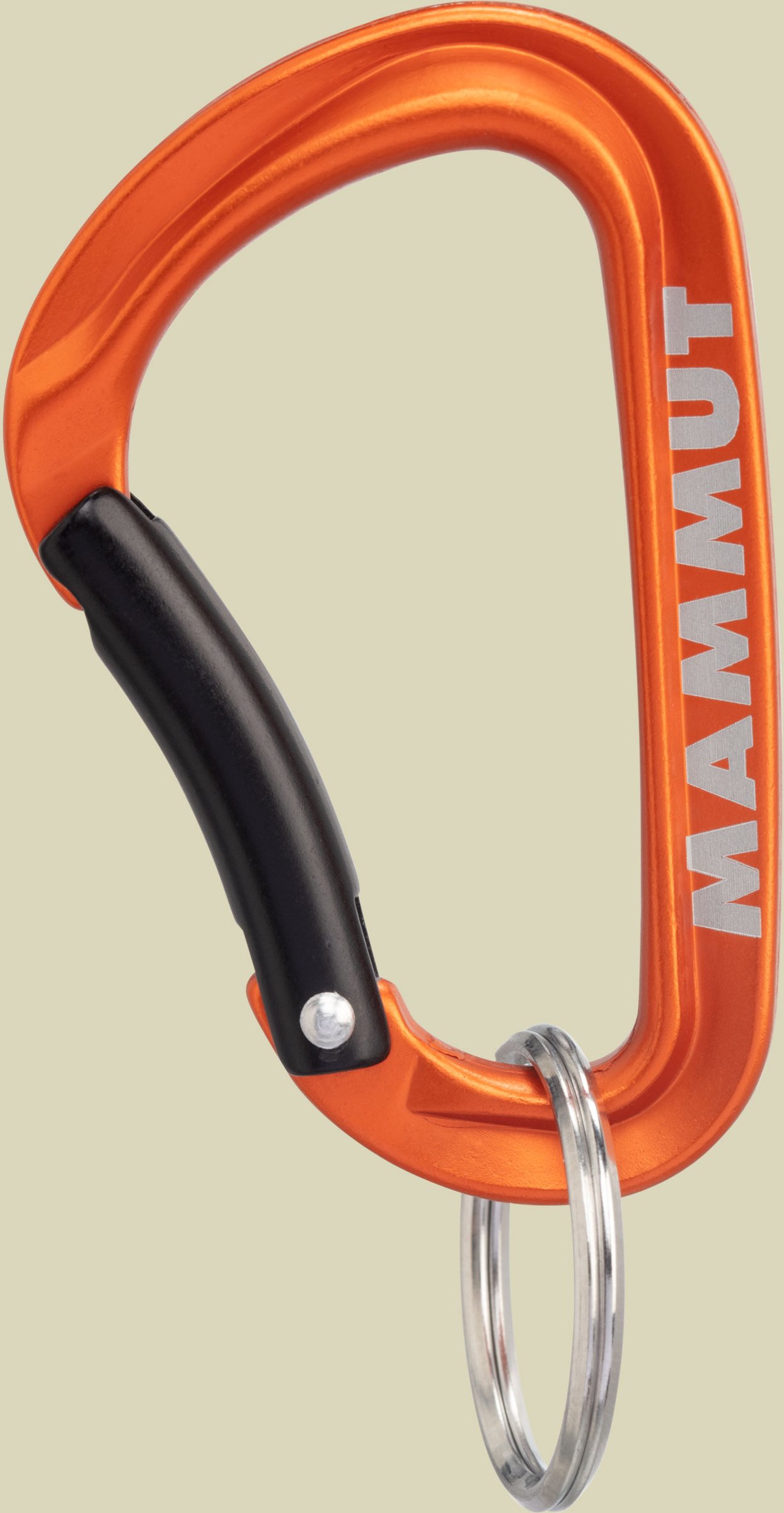 Mammut Mini Carabiner Workhorse Keylock Größe L orange