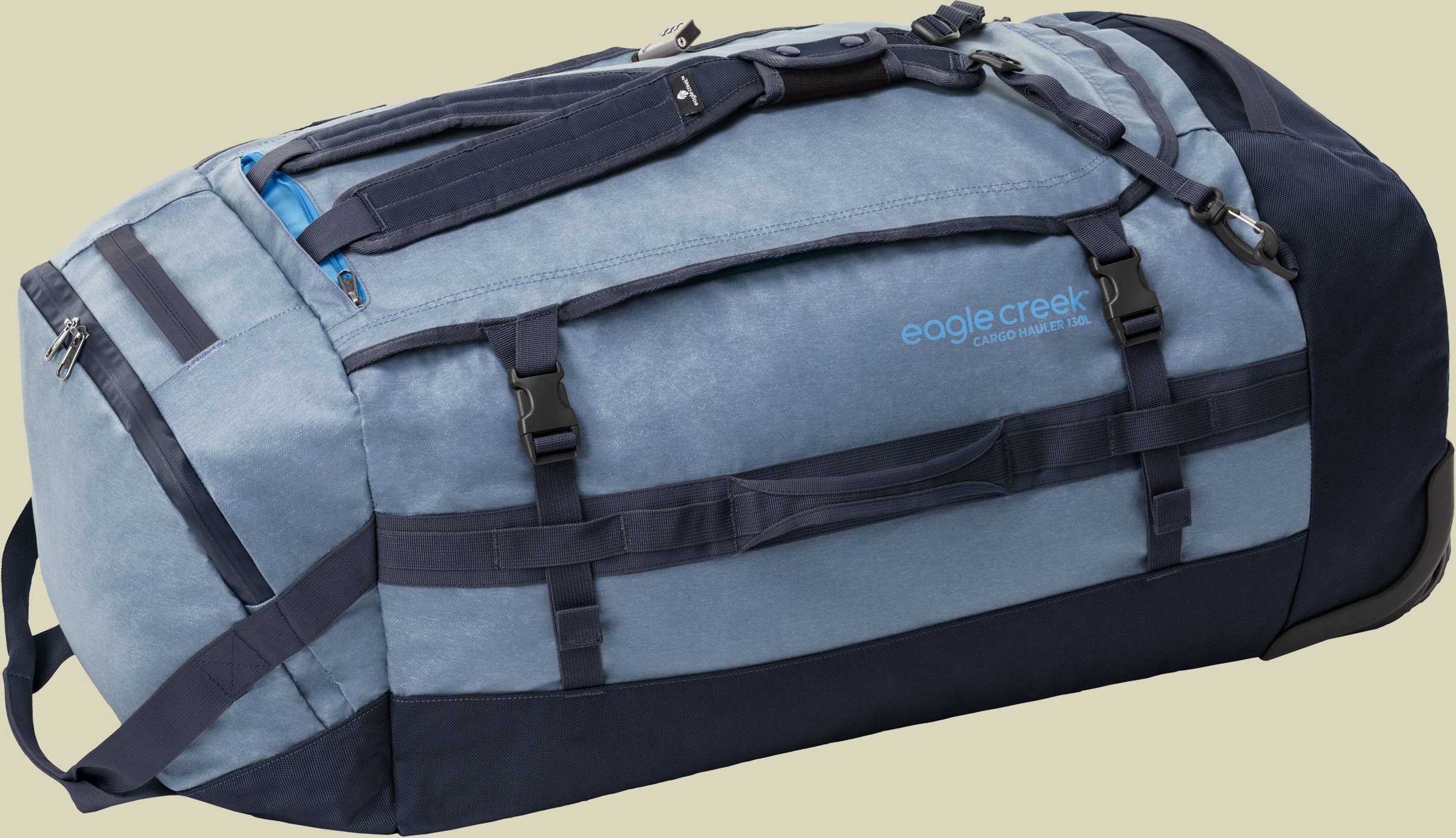 Cargo Hauler Wheeled Duffel 130L Volumen 130 Farbe glacier blue