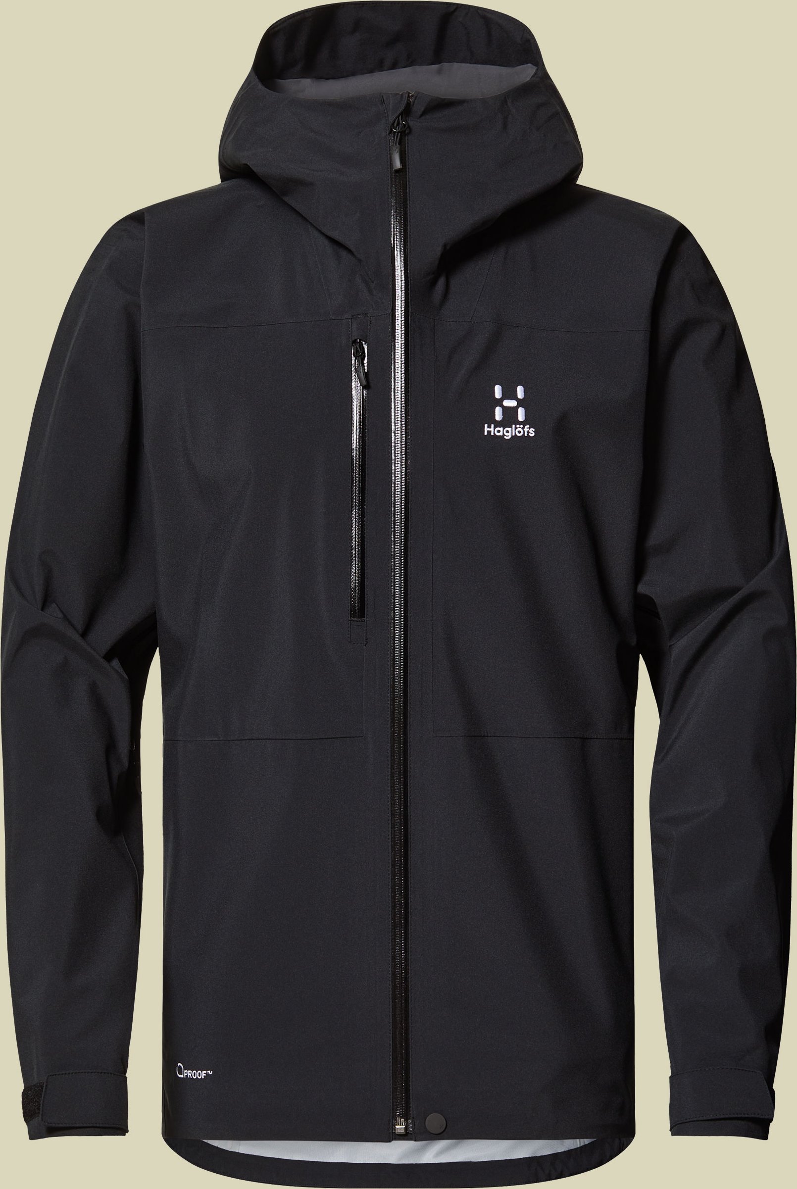 Thumbnail - Front Proof Jacket Men schwarz XXL - true black