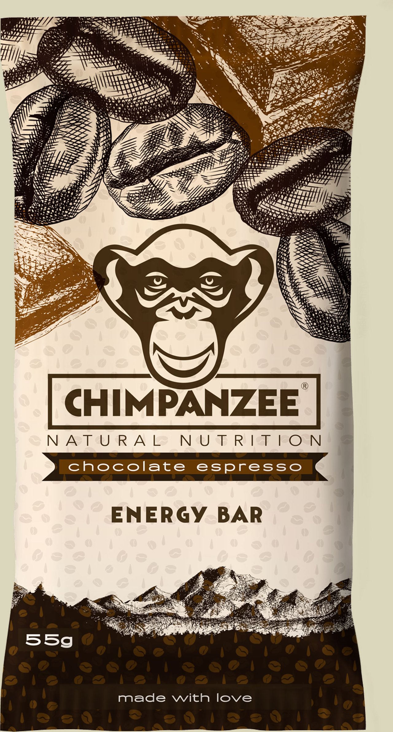 Energy Bar Chocolate Espresso 55g