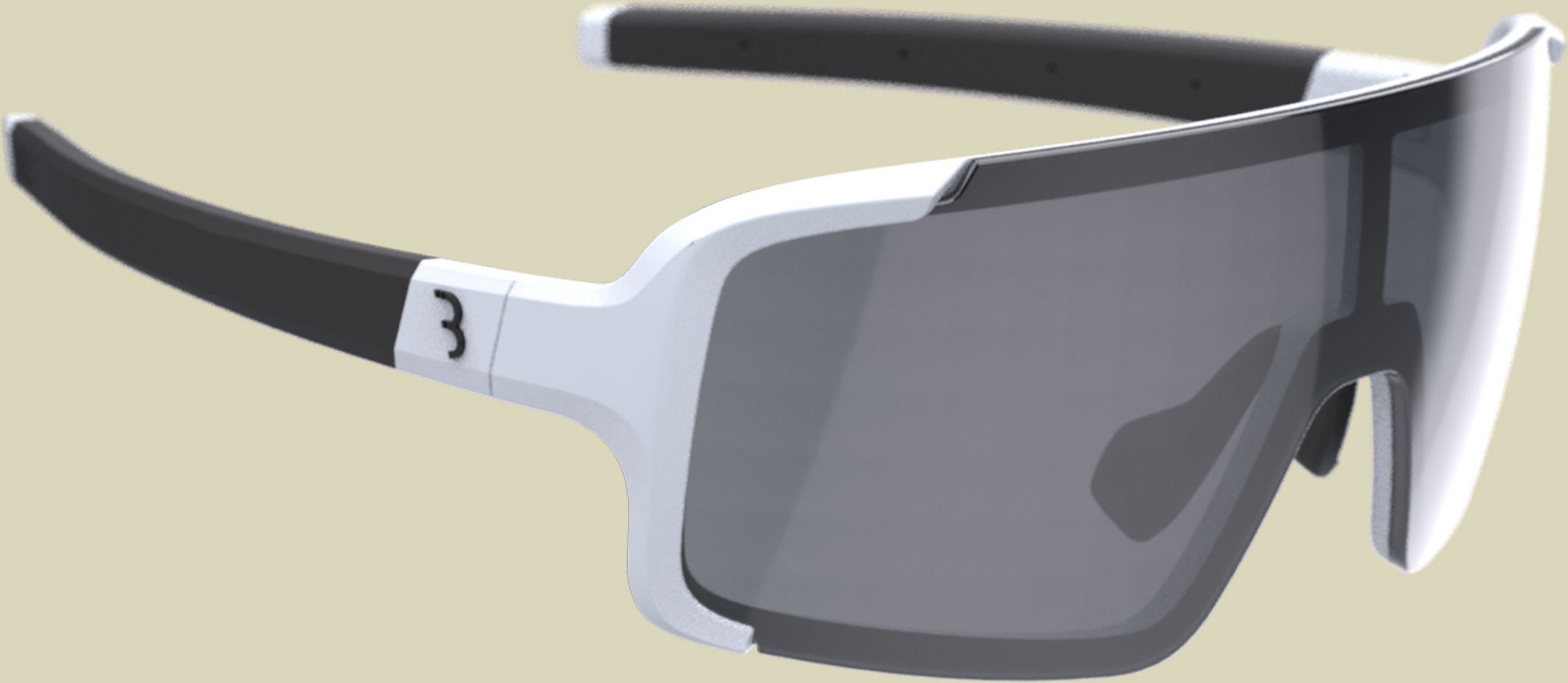 BSG-69 Chester Größe one size Farbe smoke flash mirror matt weiß