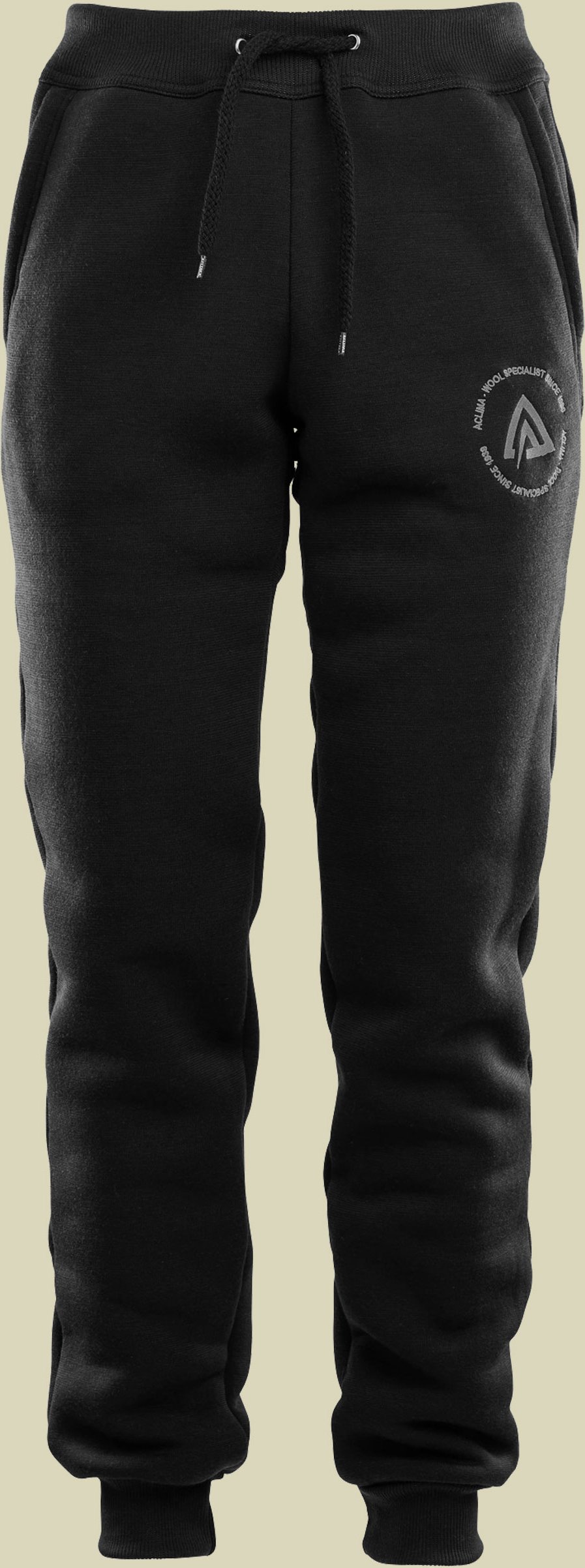 Thumbnail - Fleecewool Joggers Man Größe XL Farbe jet black