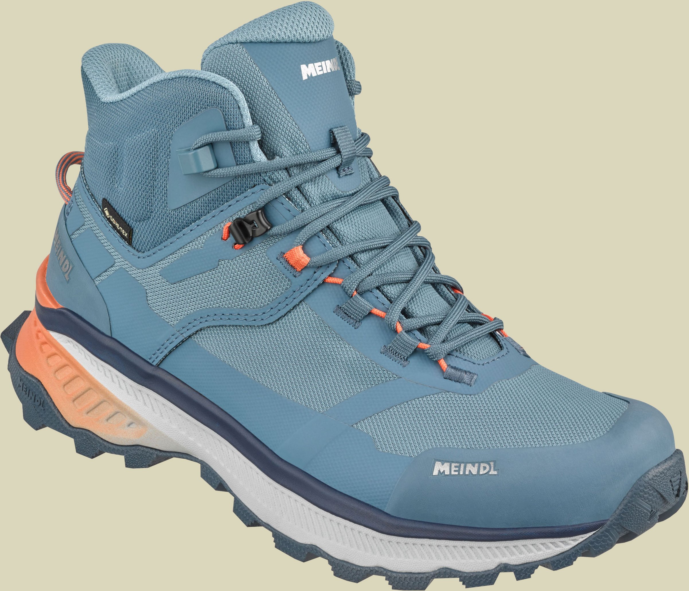 Tahoma Lady Mid GTX UK 7 grau - Farbe eisgrau/orange