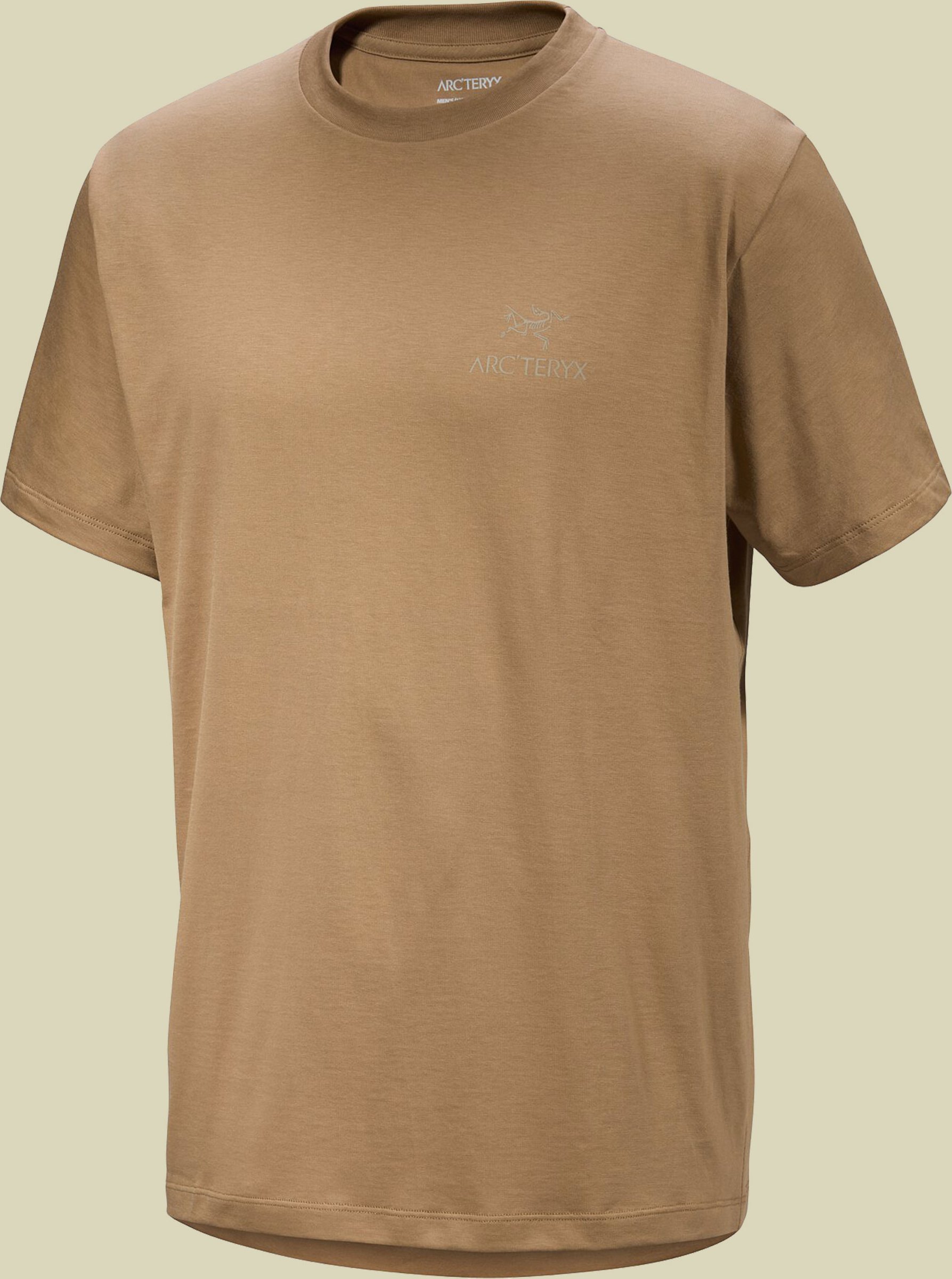 Thumbnail - Kragg SL Cotton Bird Word SS Men XL beige - canvas