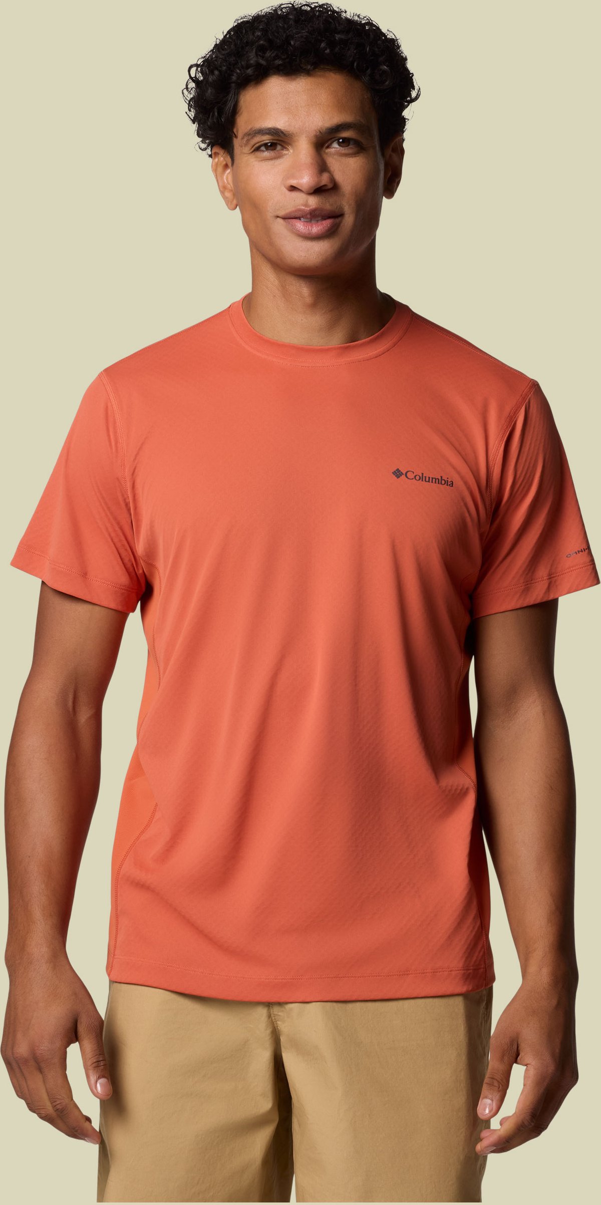 Zero Rules Light SS Crew Men M rot - tuscan