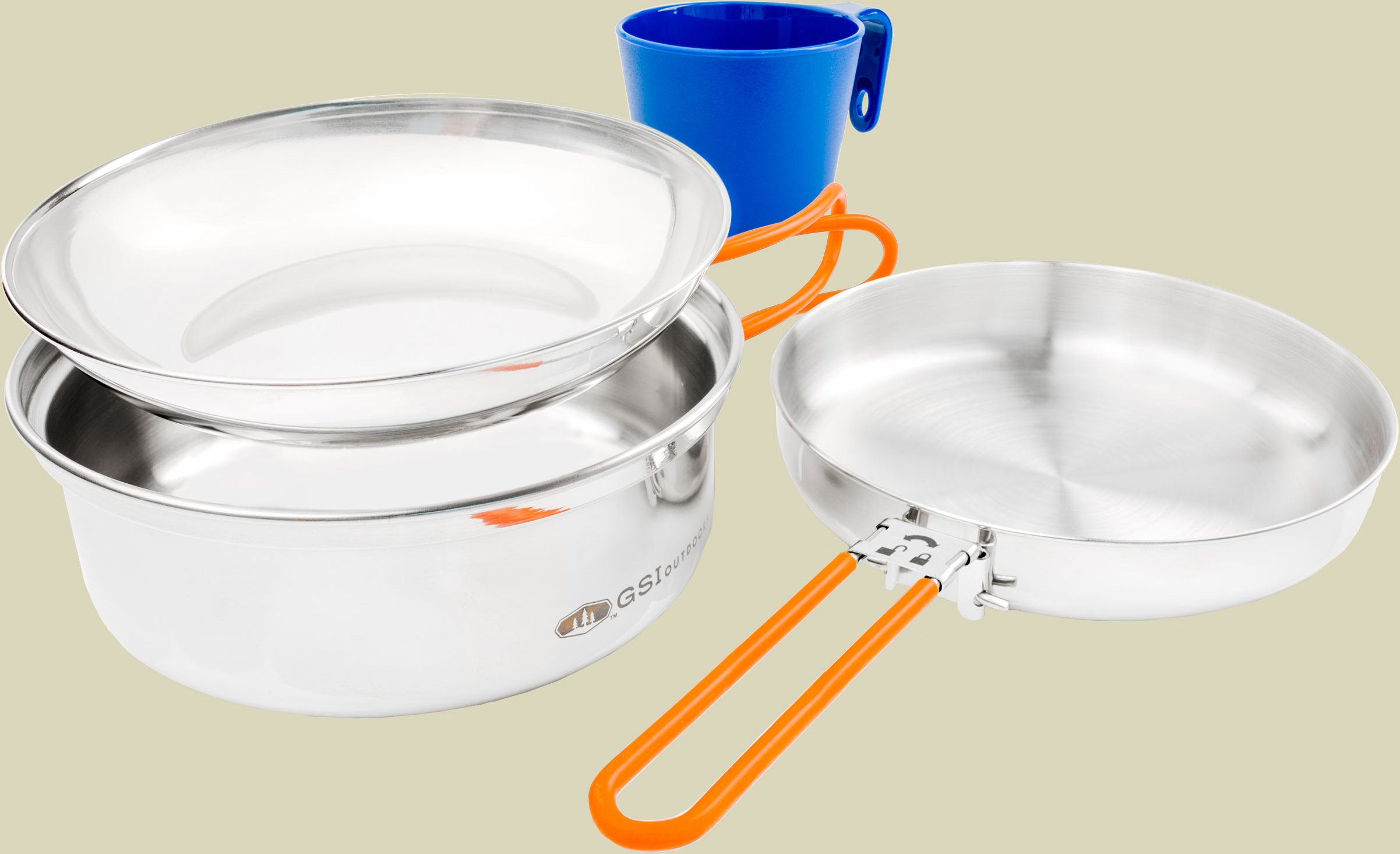 Glacier Stainless 1 Person Mess Kit