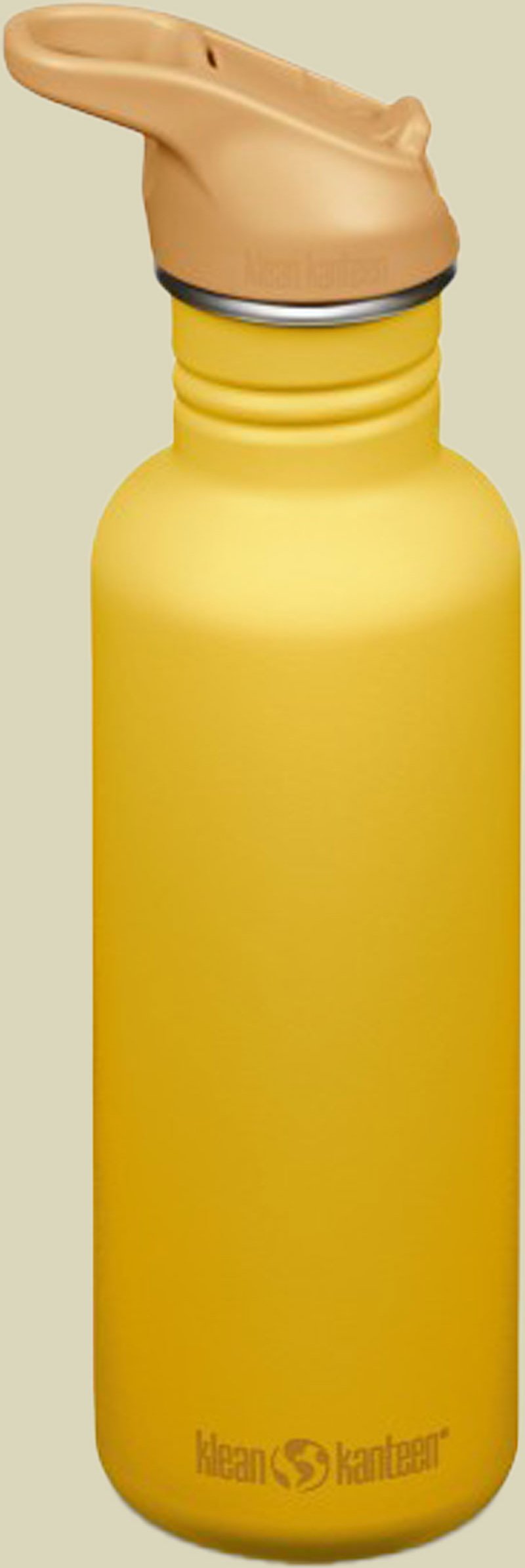 Kanteen Classic (Flip Sport Cap) 800 ml gelb - Farbe sunset