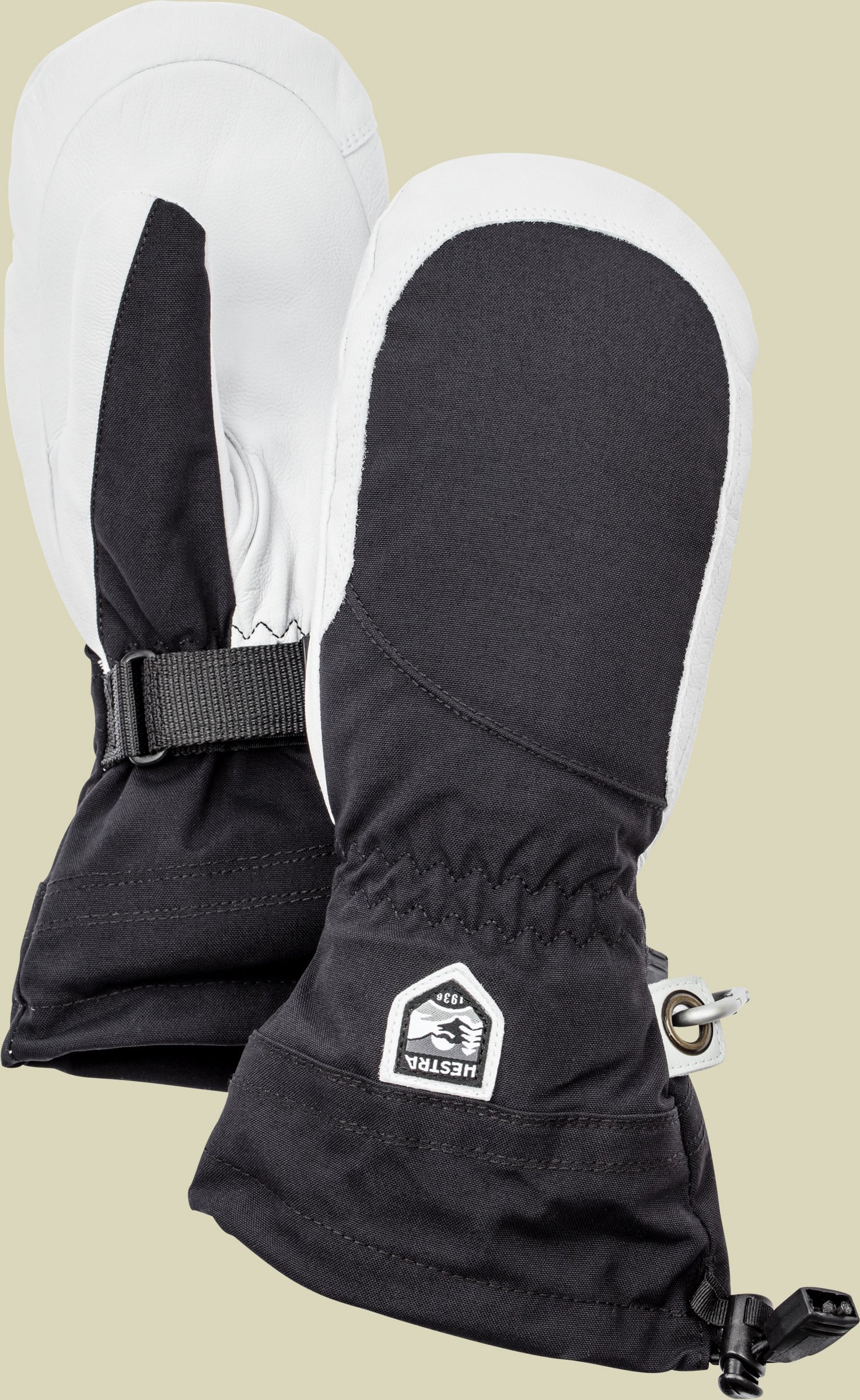 Heli Ski Female Mitt Größe 5 Farbe black/offwhite