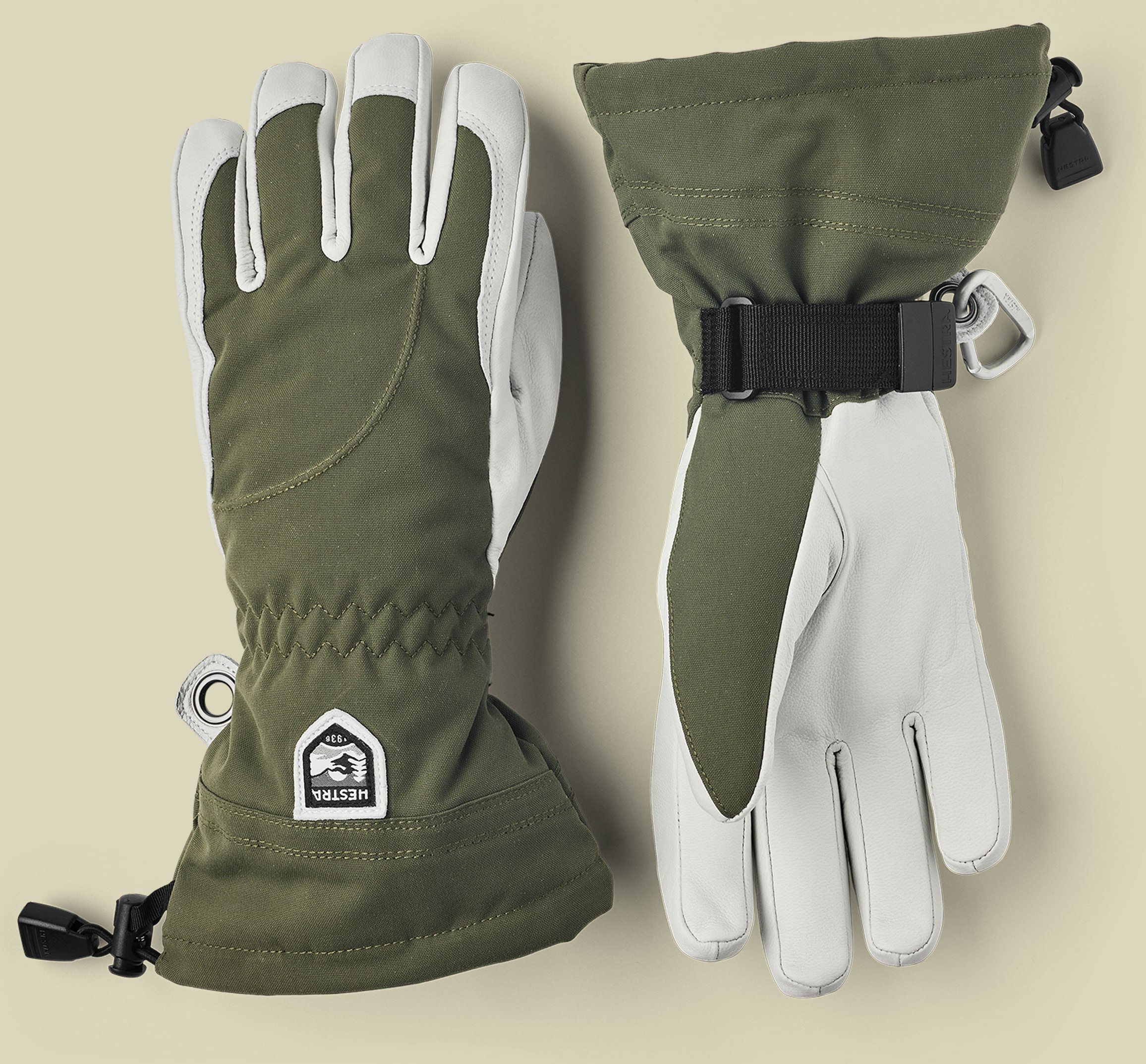 Heli Ski Female Größe 6 Farbe olive/offwhite