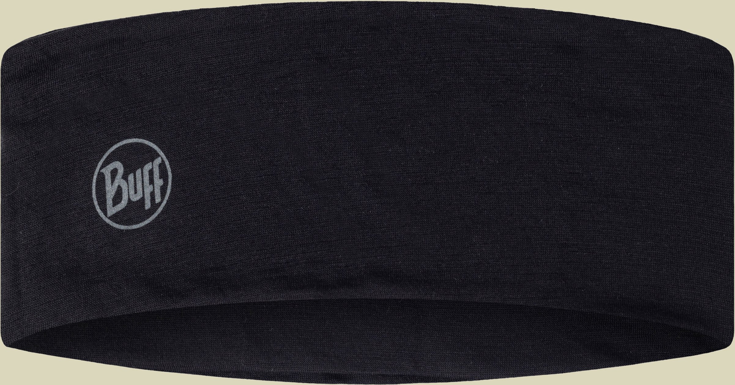 Merino Lightweight Headband one size schwarz - solid black