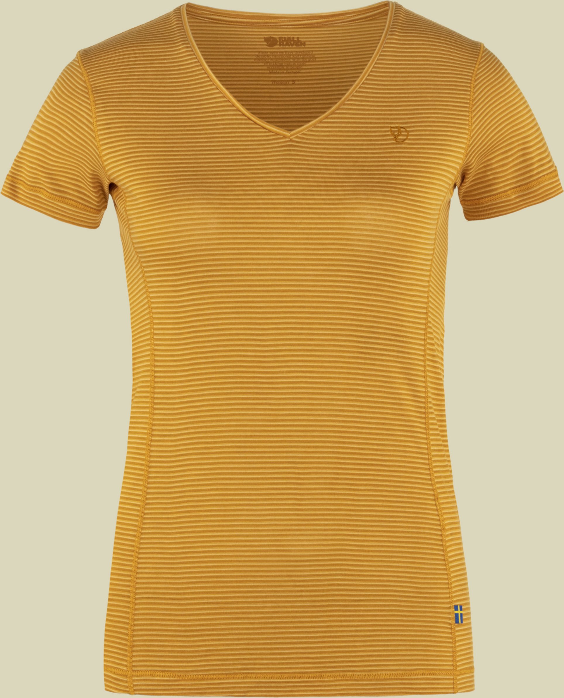 Abisko Cool T-Shirt Women Größe XS Farbe mustard yellow