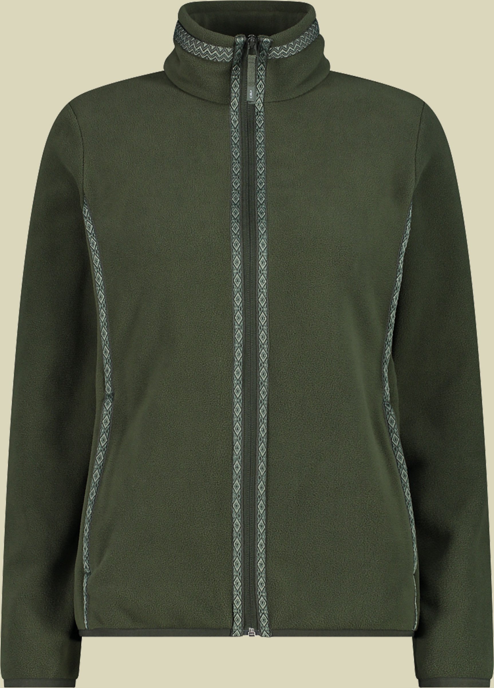 Woman Jacket Arctic Fleece 46 grün - Farbe forest