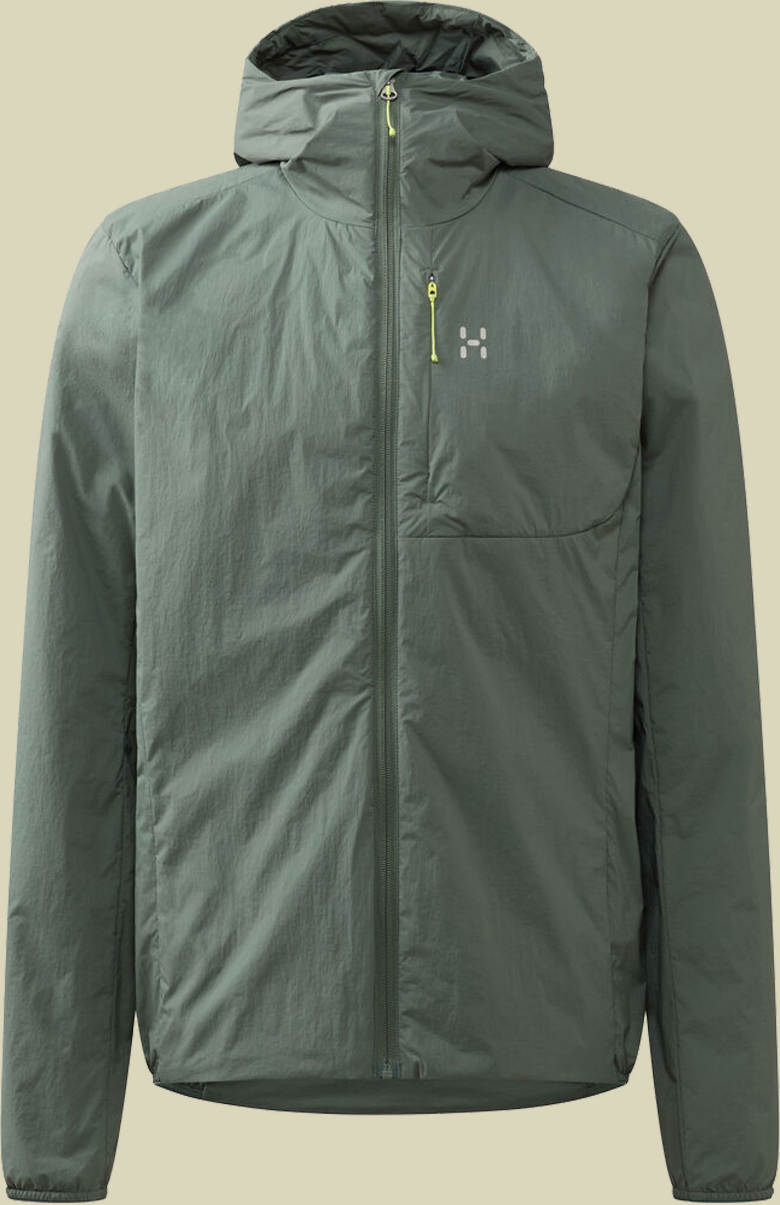 L.I.M Mimic Barrier Hood Men XL grün - chlorophyll green