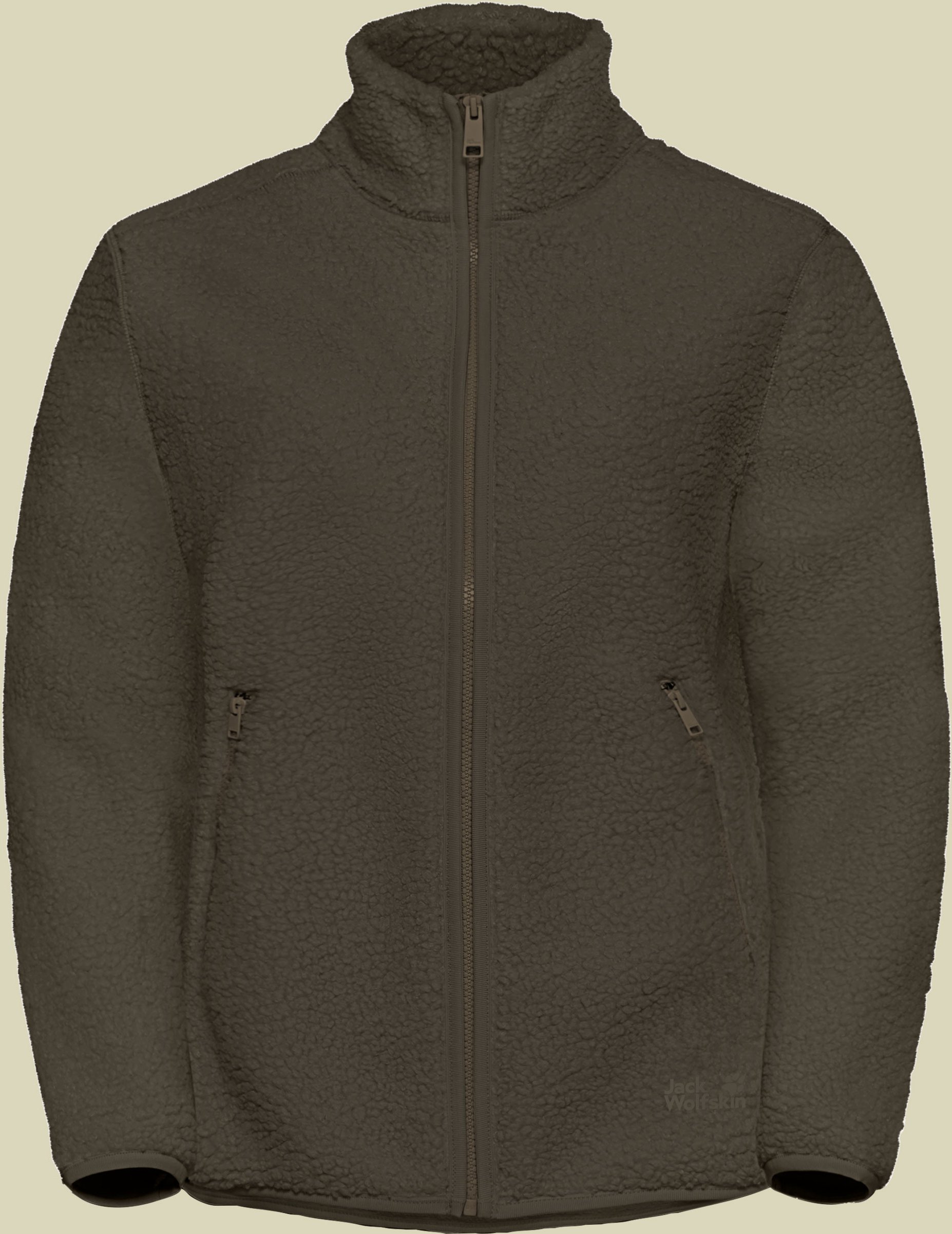 High Curl Jacket Women grün L - obsidian moss