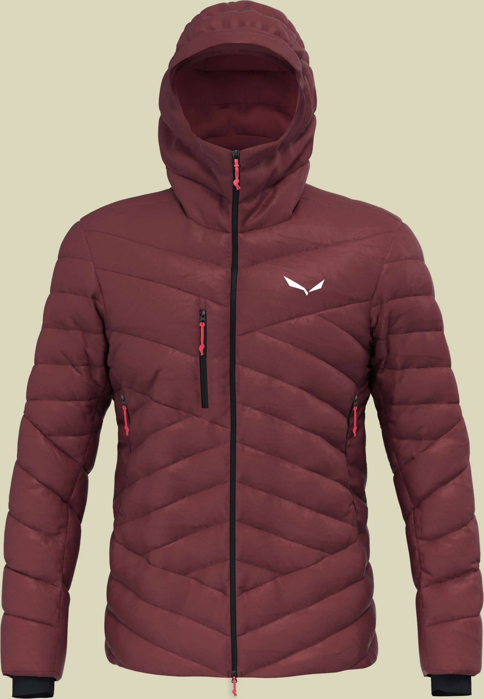Ortles Med 3 RDS Down Jacket Men rot XXL Farbe syrah/0910