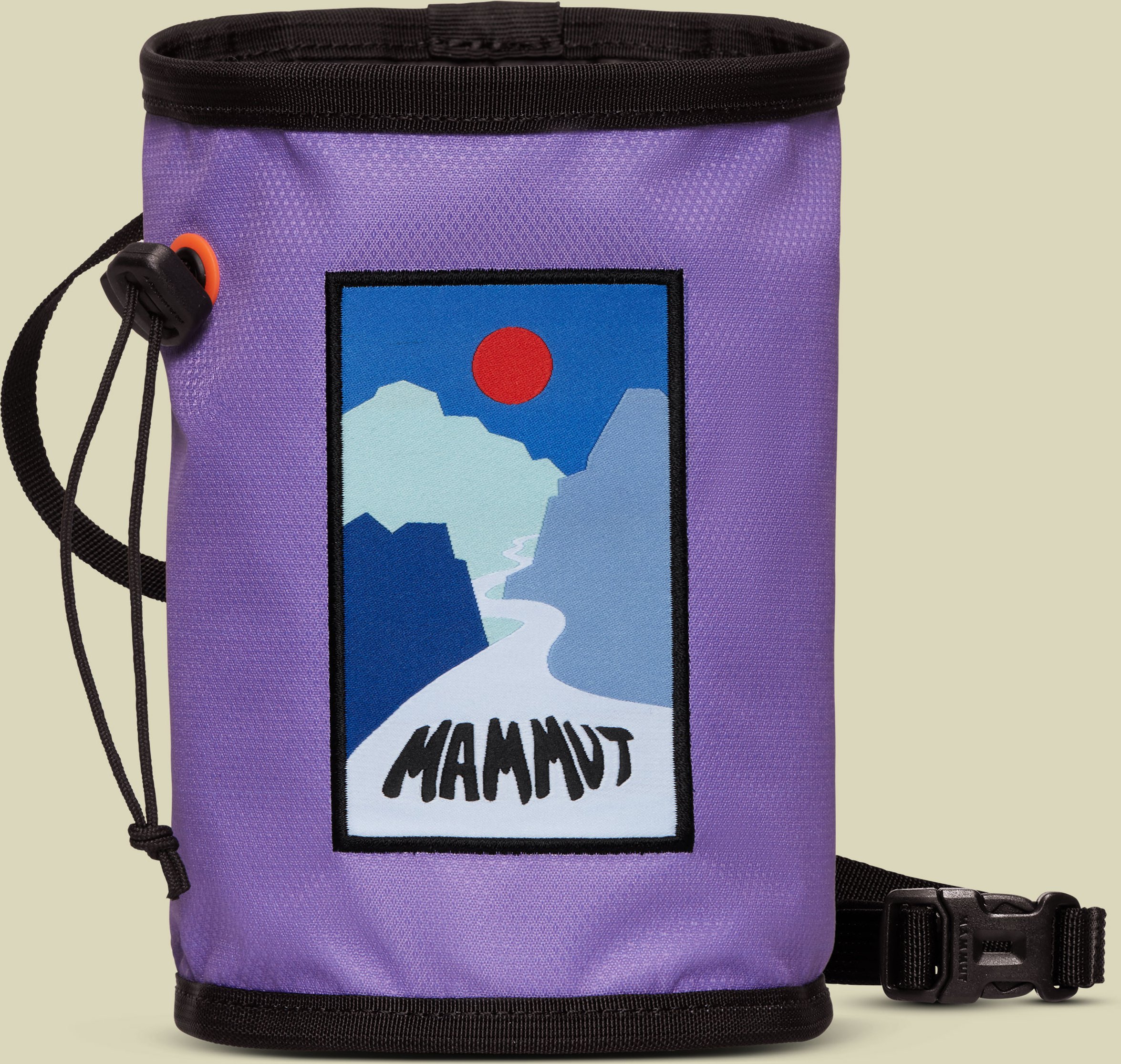 Gym Print Chalk Bag lila one size - lavandin