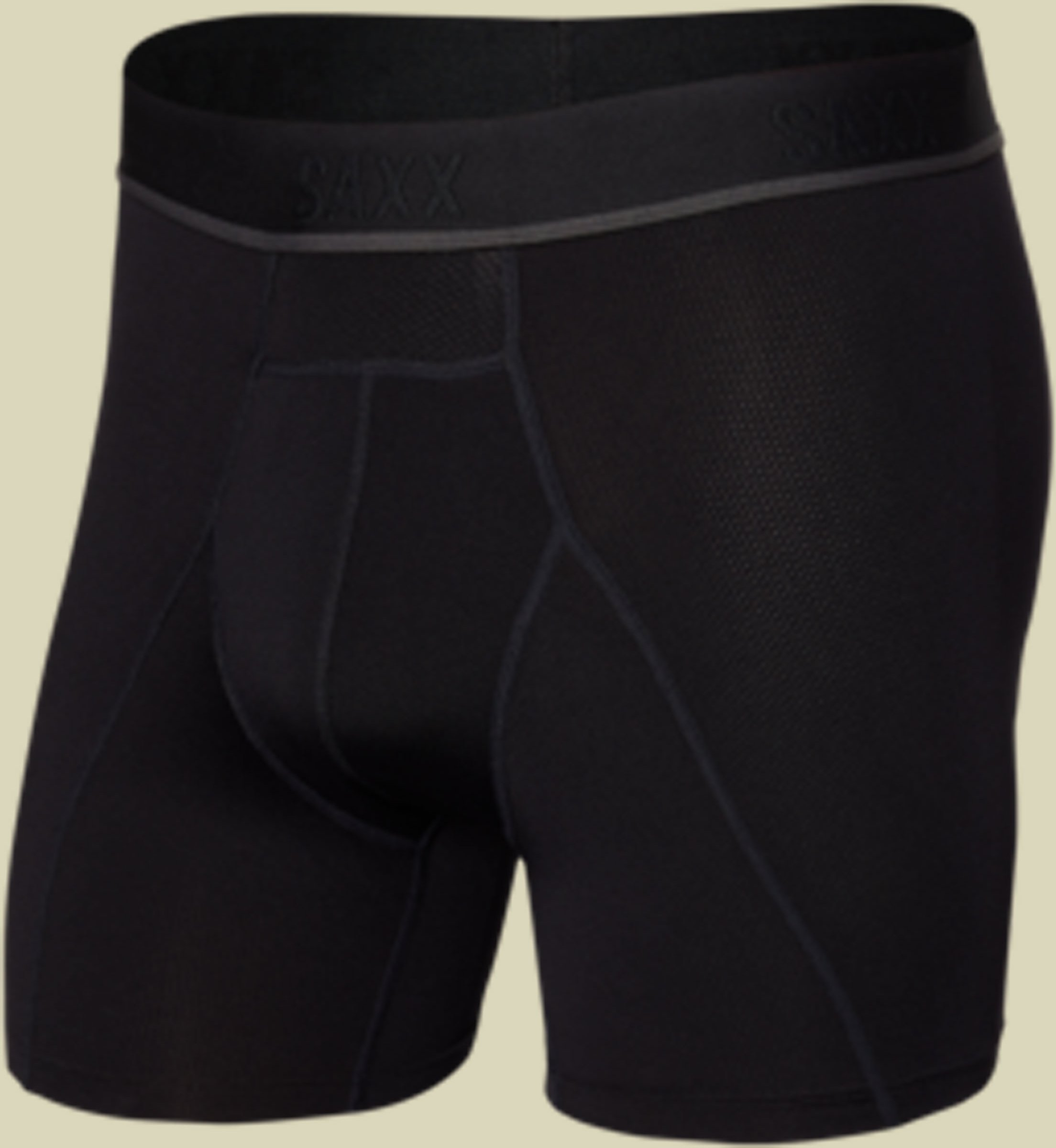 Thumbnail - Kinetic L-C Mesh Boxer Brief XXL schwarz