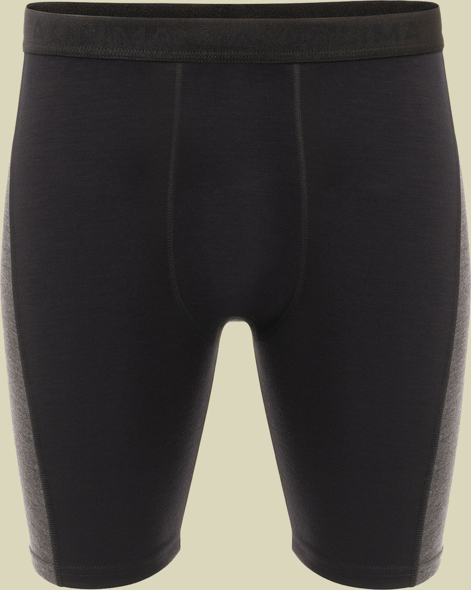 WarmWool Shorts Long w.WindWool Man Größe S Farbe jet black/marengo