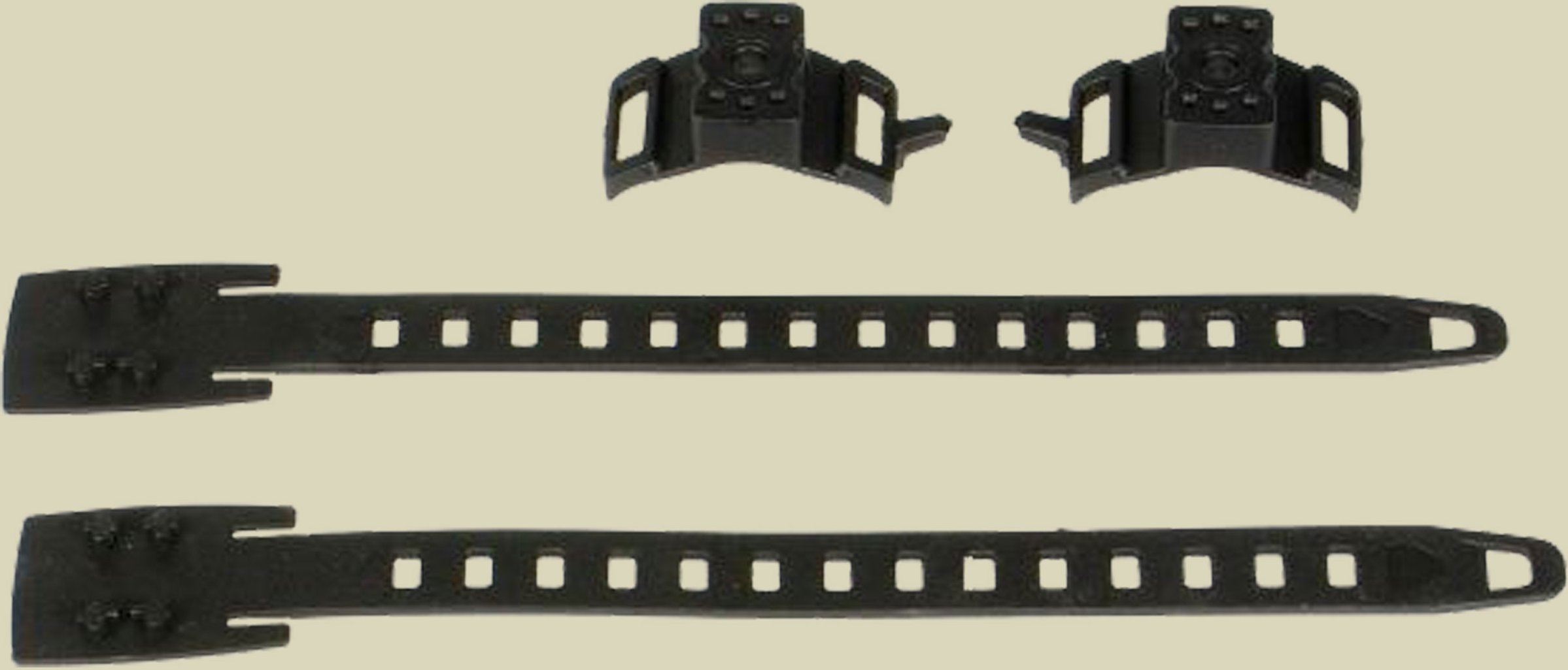 O-Strap Bottle Cage Mount Farbe black