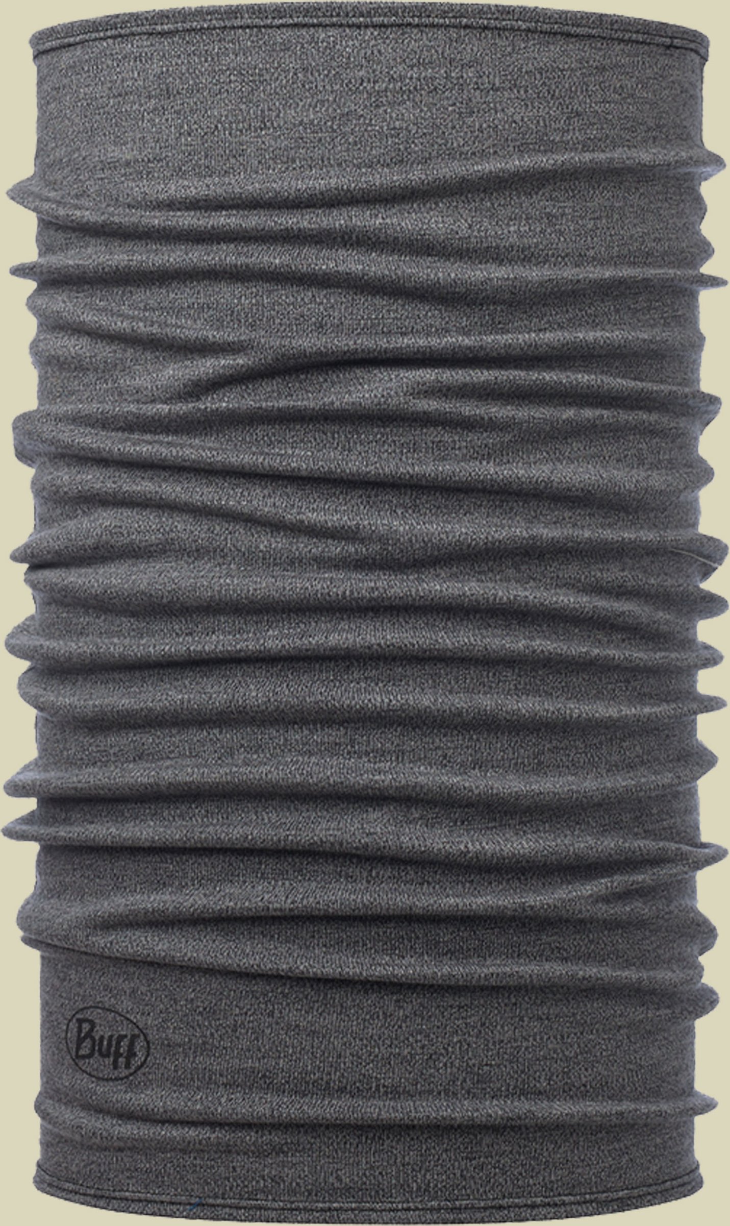 Midweight Merino Wool Neckwear grau one size - melange light grey