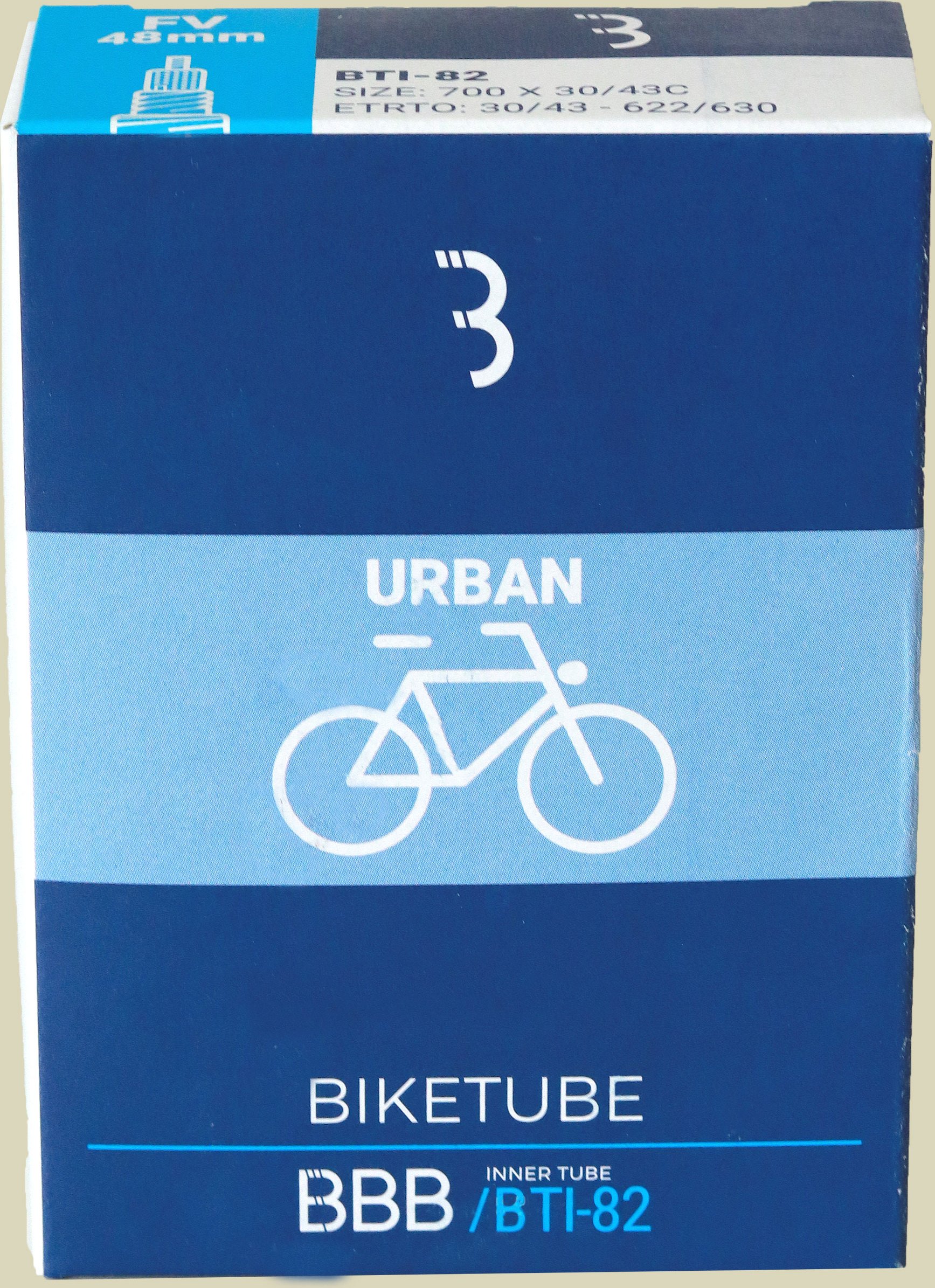 BTI-82 BikeTube 28 FV48 28'' x 1.20/1.60