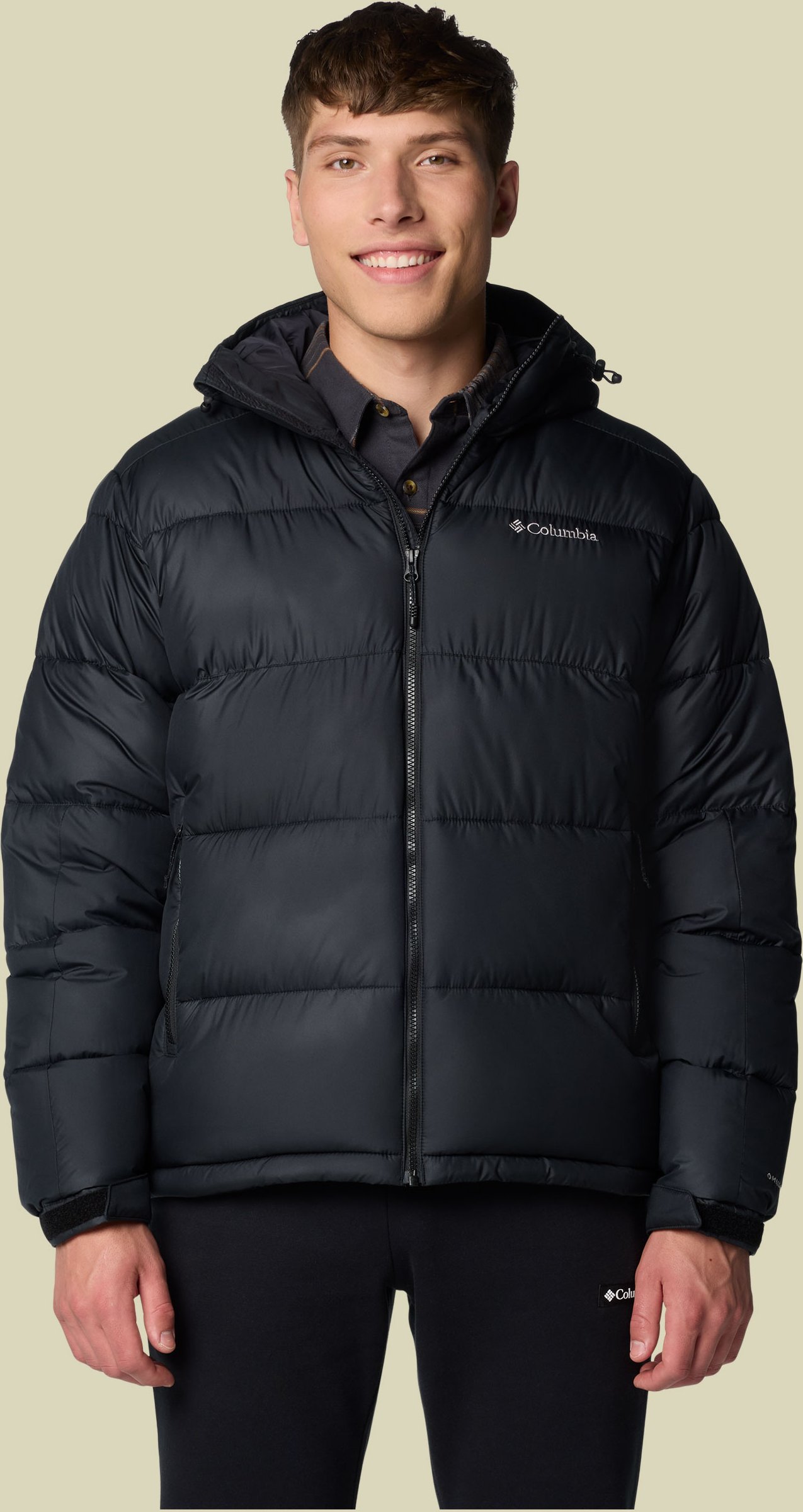 Pike Lake II Hooded Jacket Men schwarz L - Farbe black