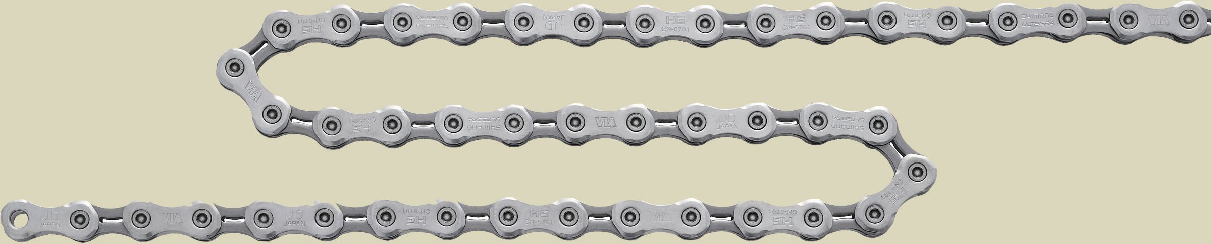 CN-6701 Ultegra für 2-fach Kurbeln für 10 fach 116 Glieder