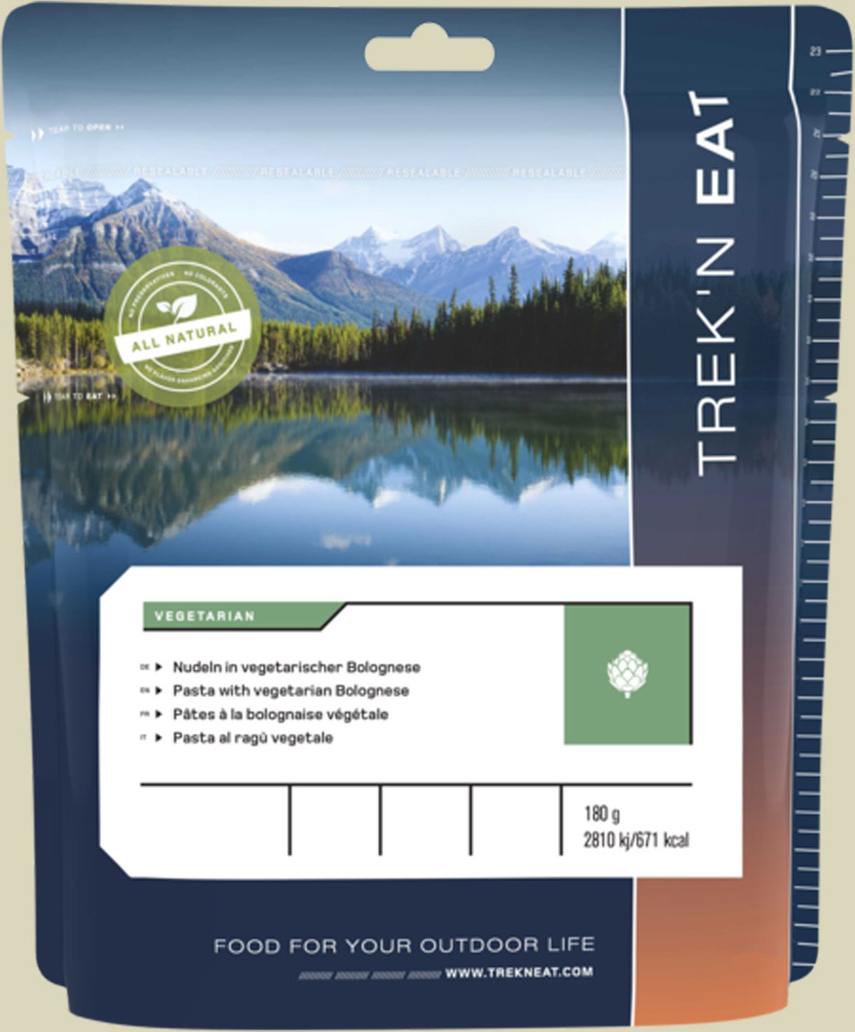 Nudeln in vegetarischer Bolognese 180g