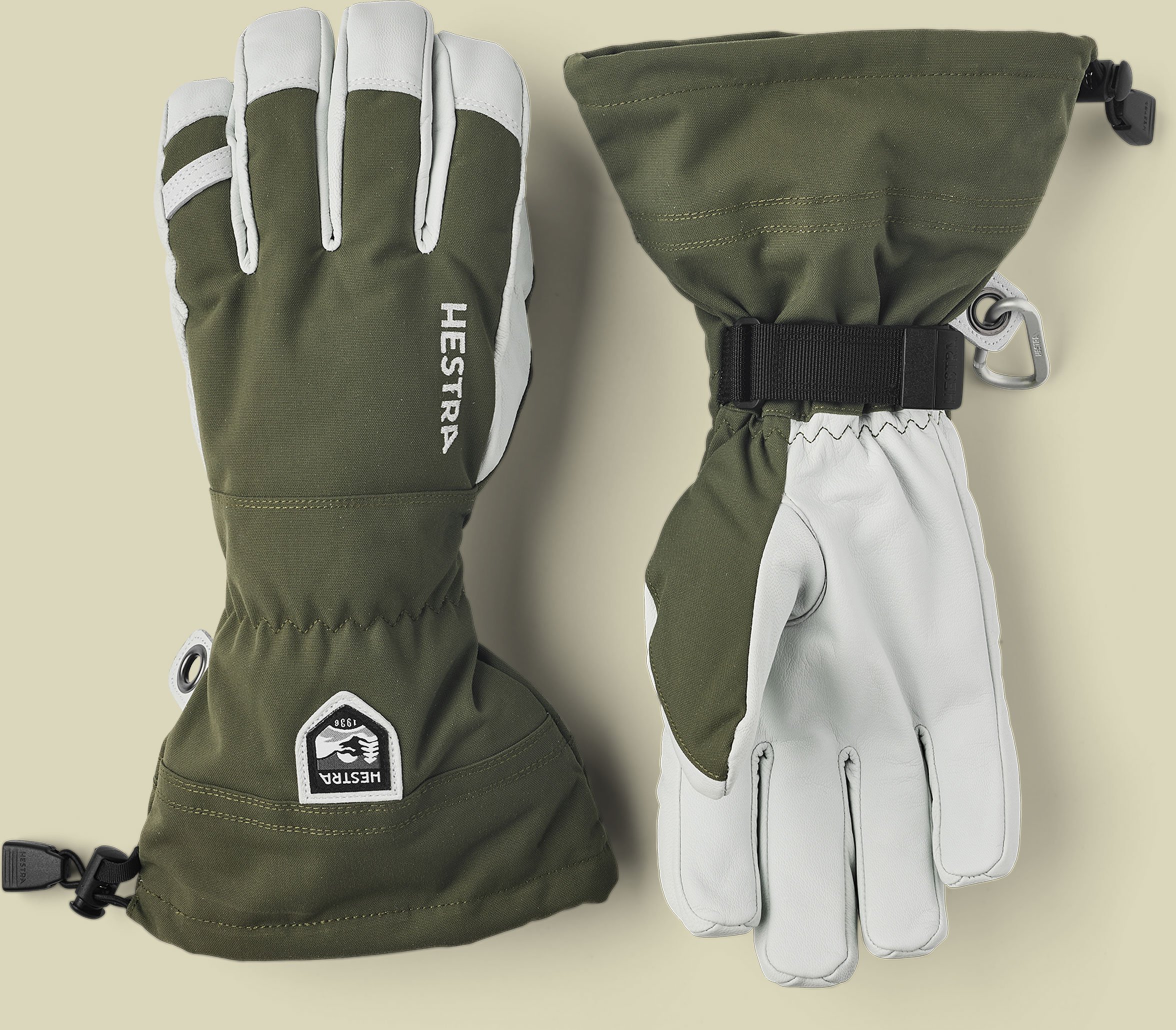 Thumbnail - Army Leather Heli Ski Größe 8 Farbe olive
