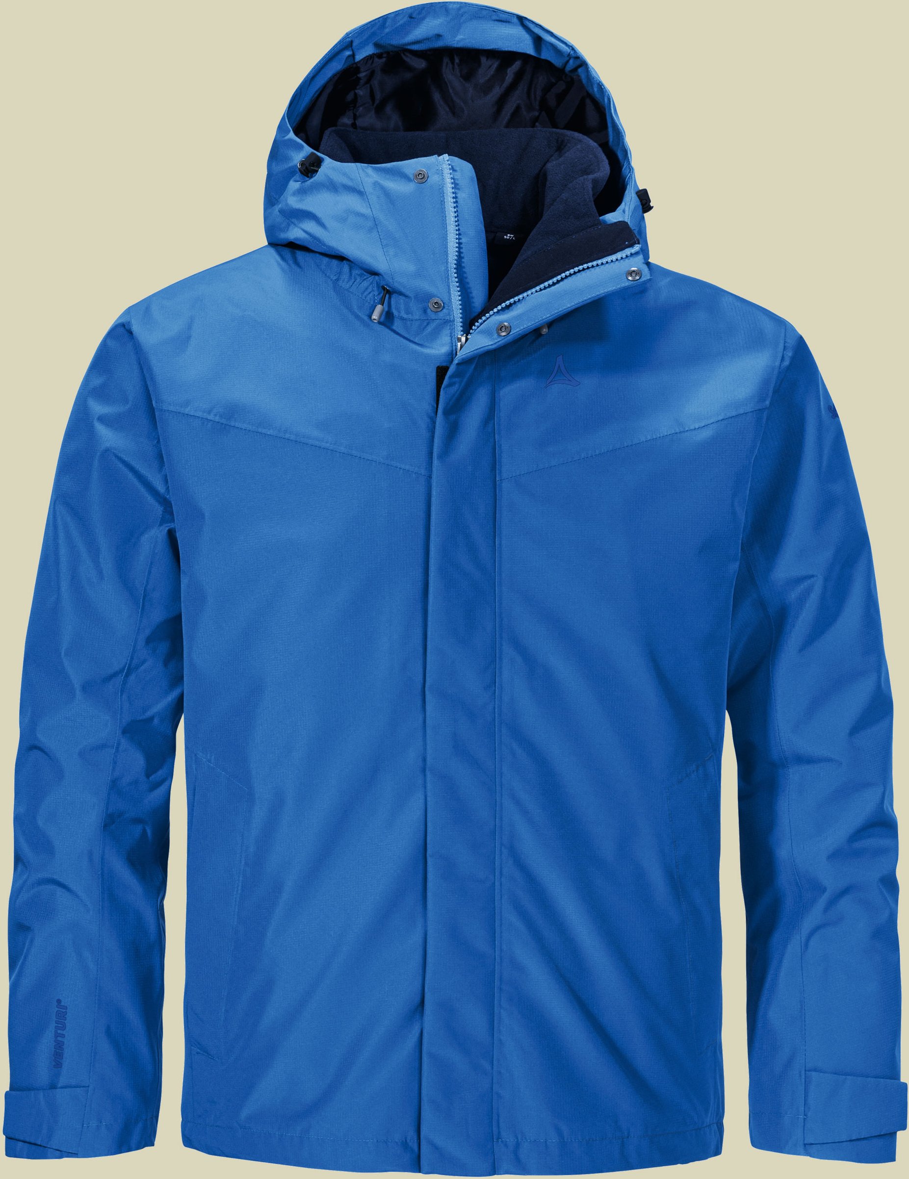 Thumbnail - 3in1 Jacket Style Okere Men 58 cornflower blue - blau