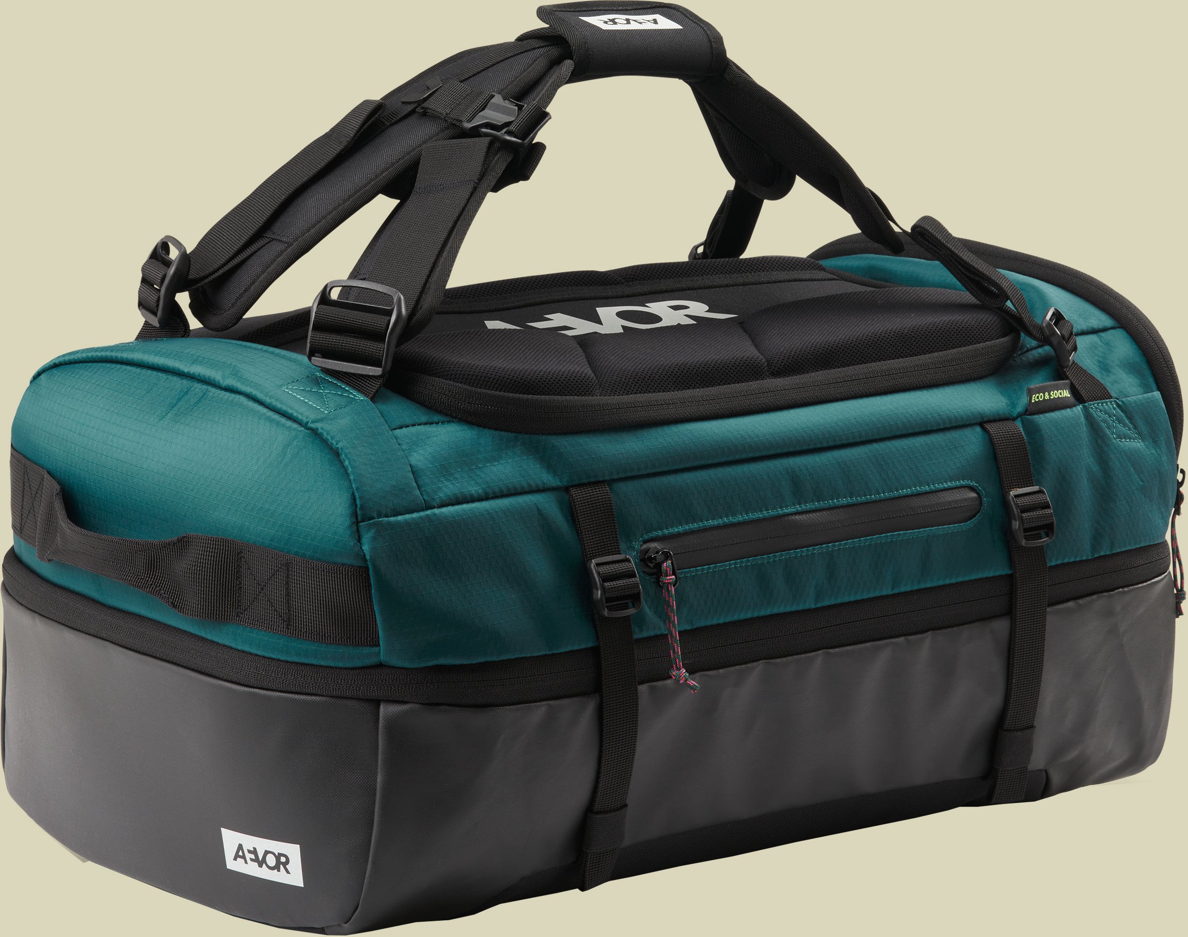 Duffle Pack Proof 60 grün - evergreen
