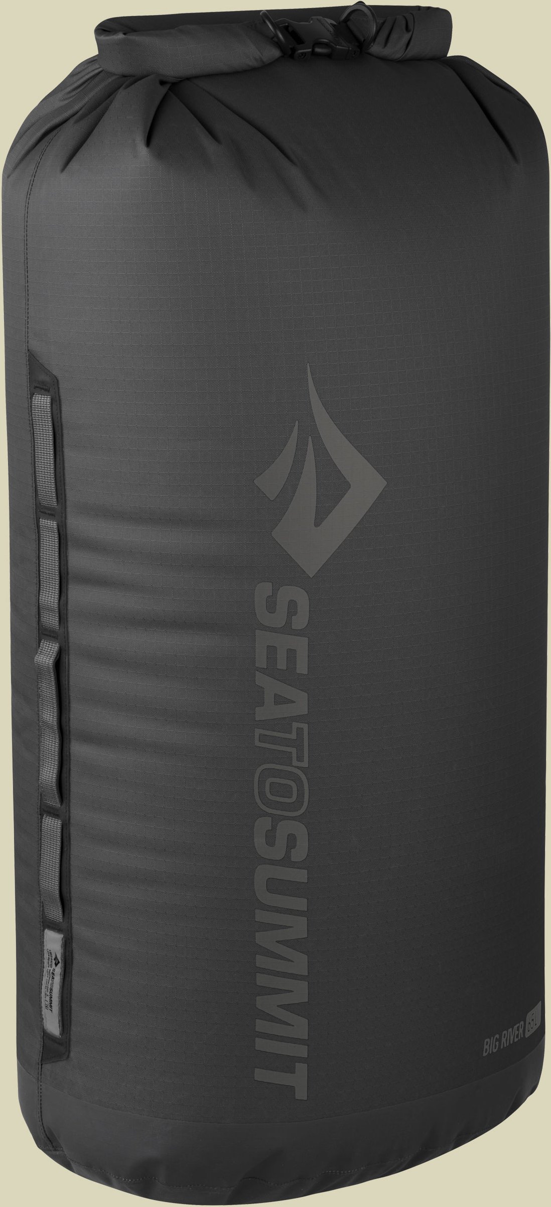 Big River Dry Bag Volumen 65 Farbe jet black