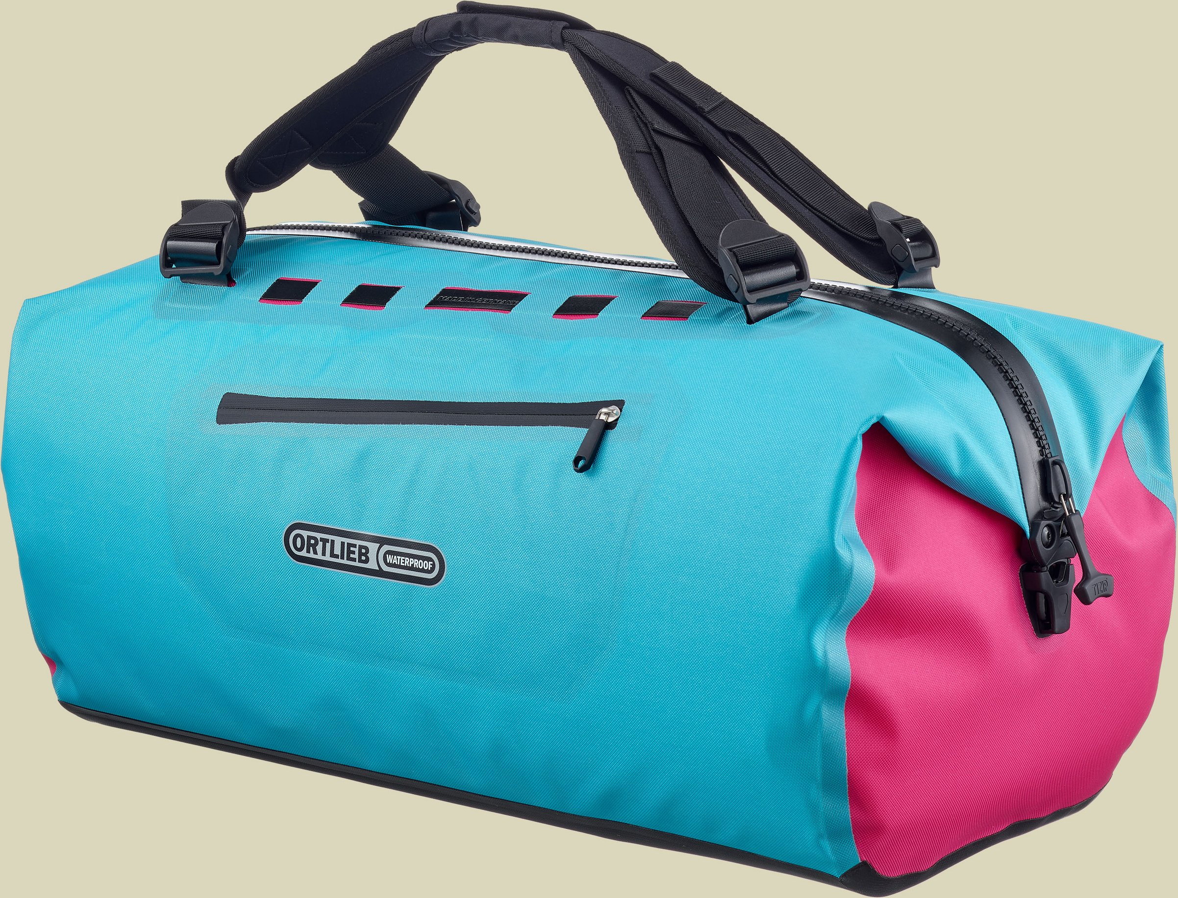 Duffle Lite 60 L blau - cyber blue-cyber pink