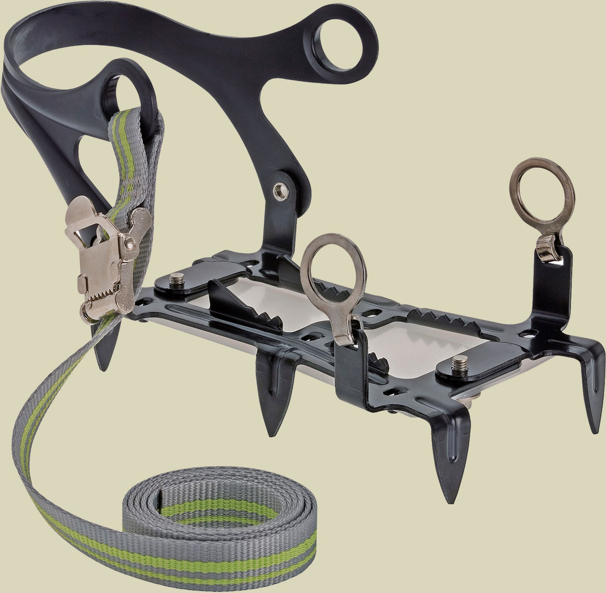 6 Point Grödel für Größe UK5,5 - UK11 Farbe lead