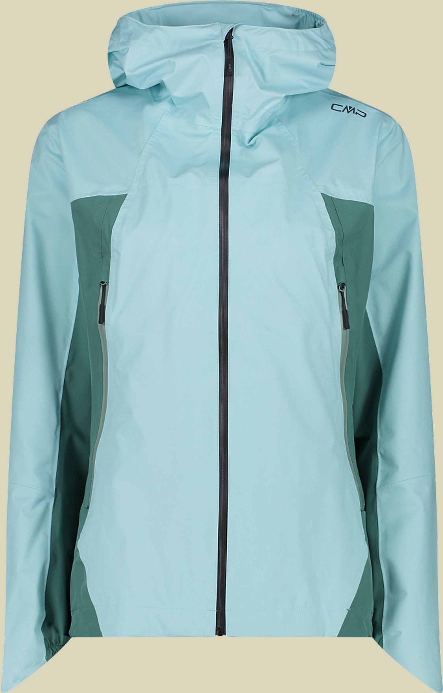 Woman Jacket Fix Hood 35Z6176 grün 40 - opale