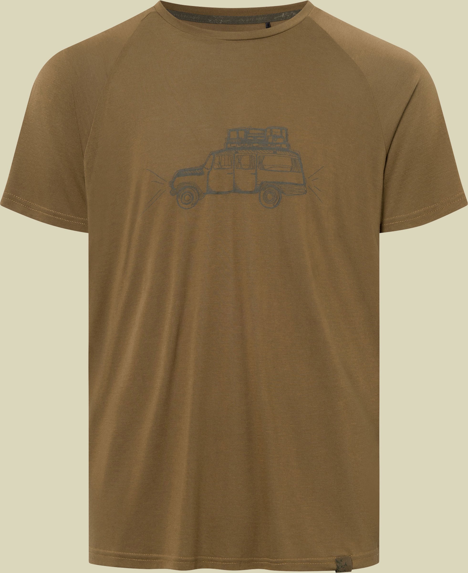 T-Shirt Likelo Bamboo Men L grün - olive